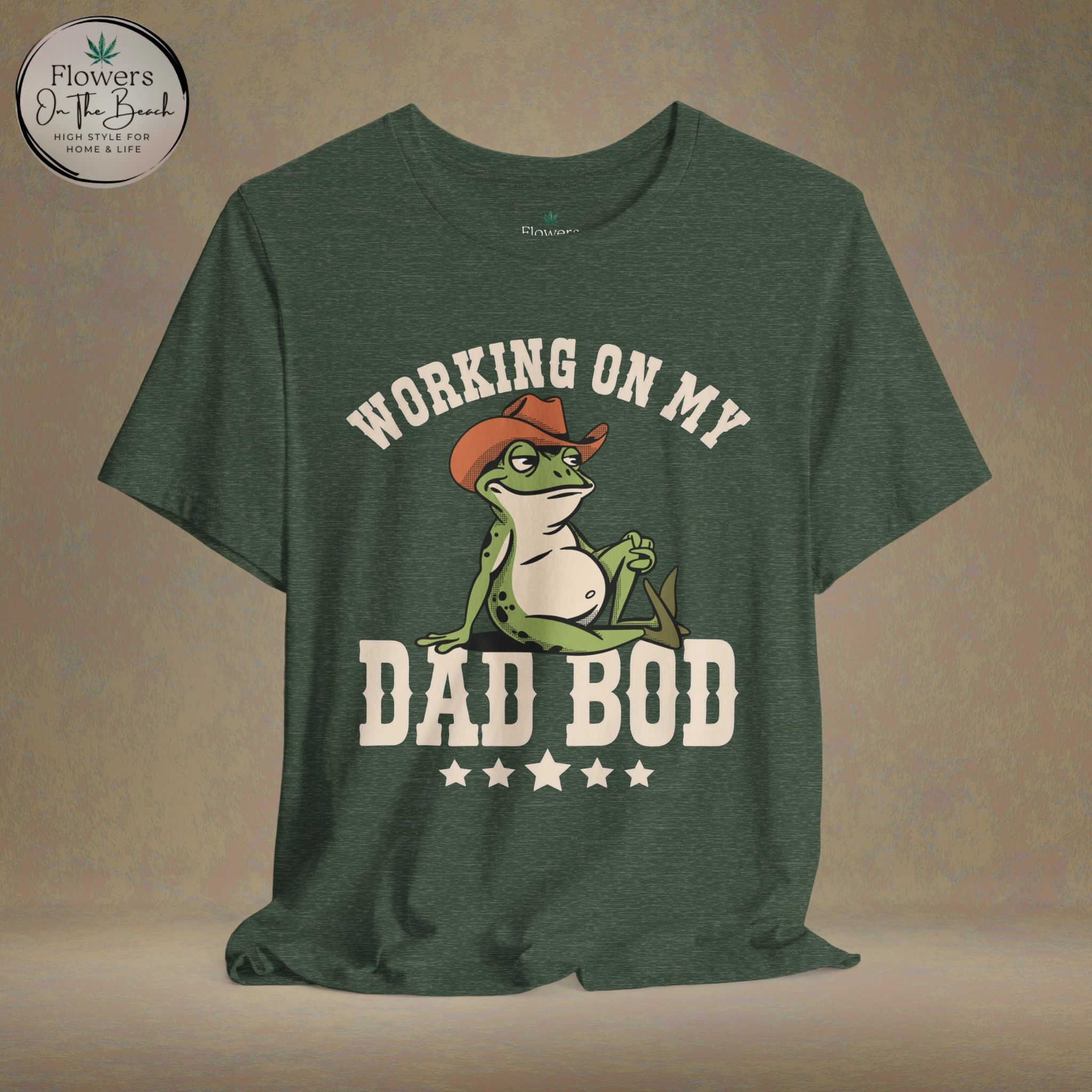 Working on My Dad Bod T-Shirt | Funny Dad Fathers Day Tee