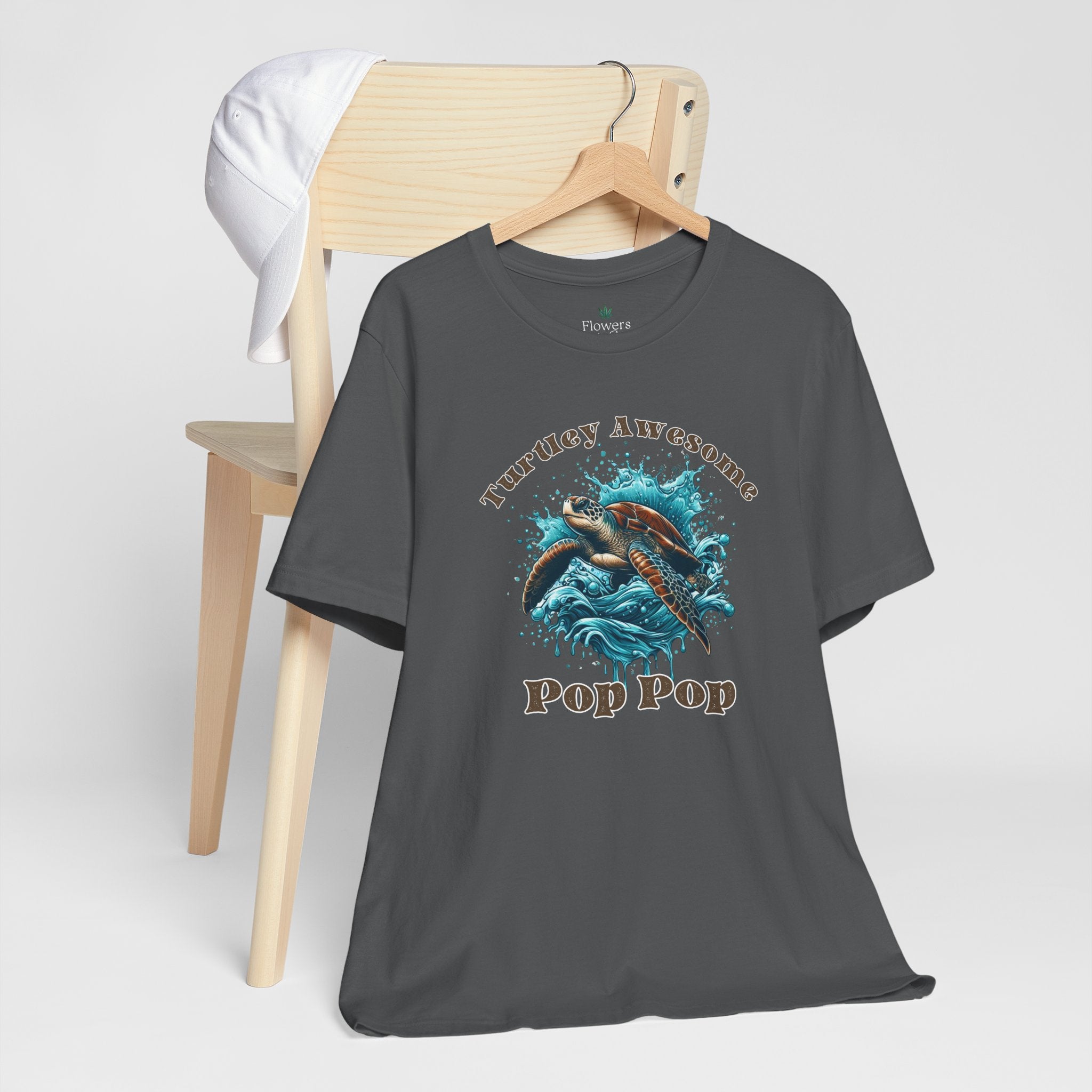 Turtley Awesome Pop Pop/Dad/Papa T-Shirt
