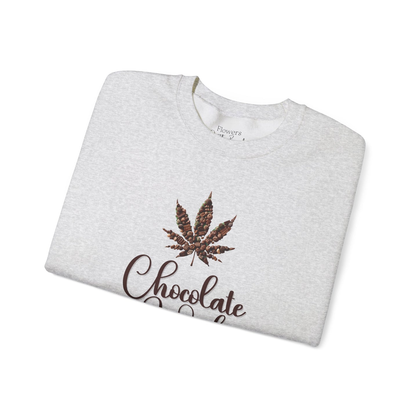 Chocolate and Weed Valentine's Tshirt, Unisex Long Sleeve Tee, Funny Marijuana Shirt, Stoner Gift, Cannabis Lover Top