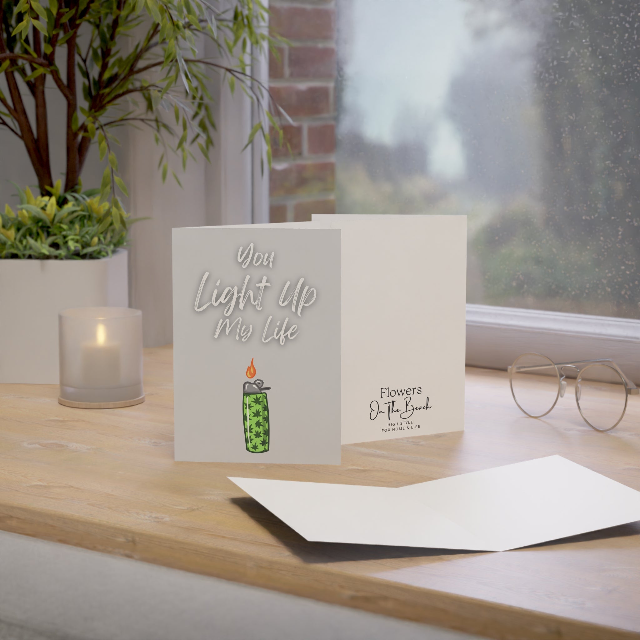 You Light Up My Life - Greeting Card (Blank Inside)