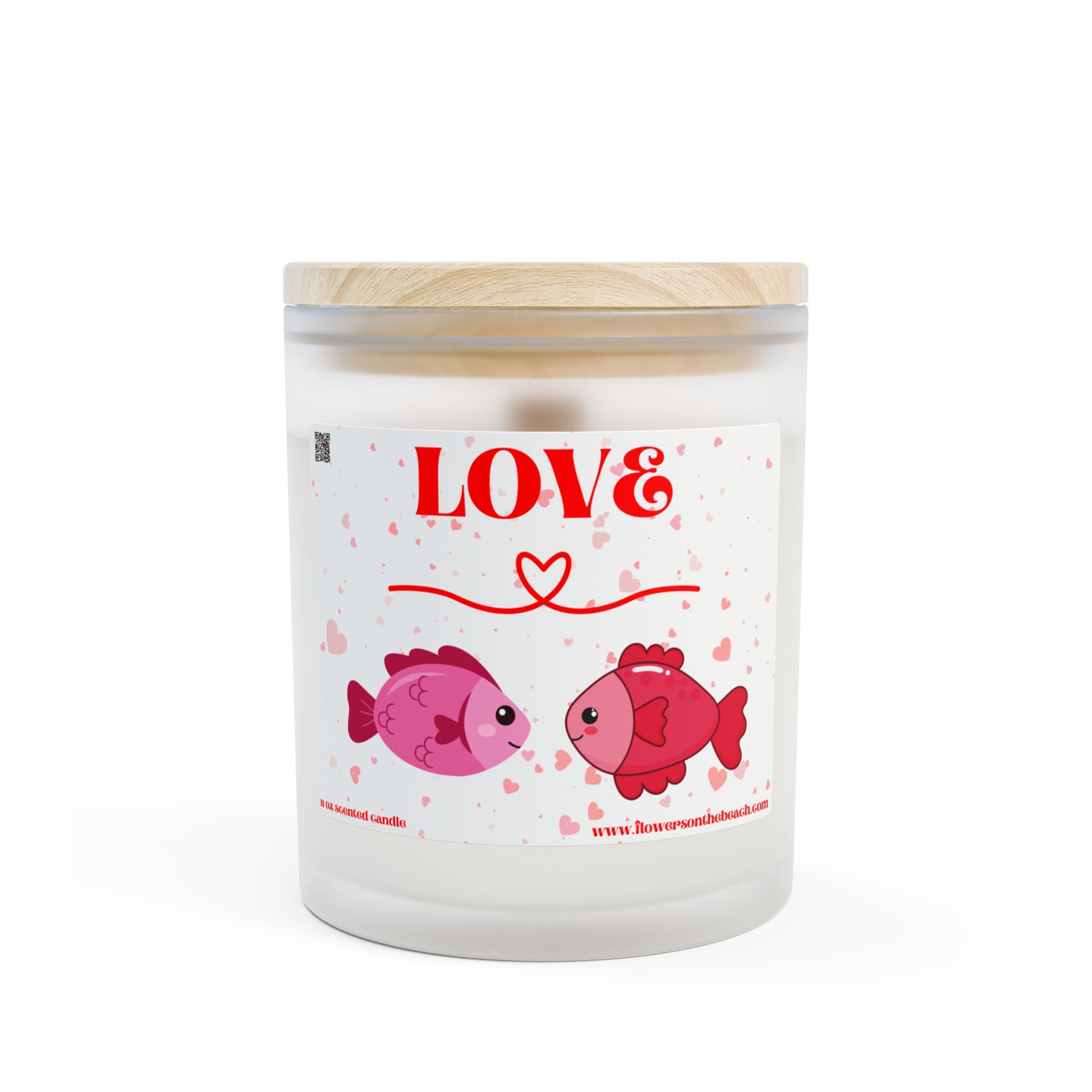 Cute Fish in Love Candle