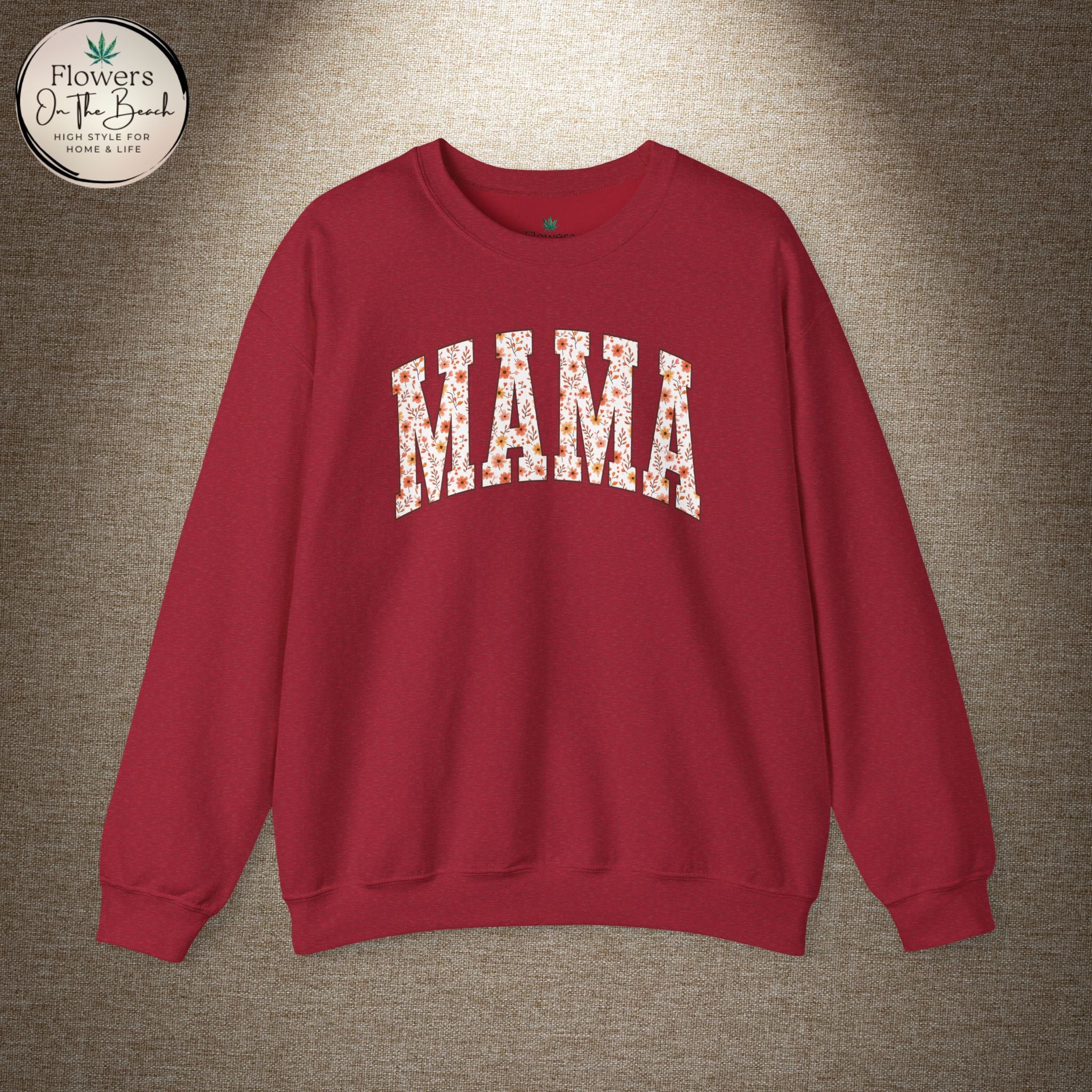 Fall Vibes Mama Letters Sweatshirt