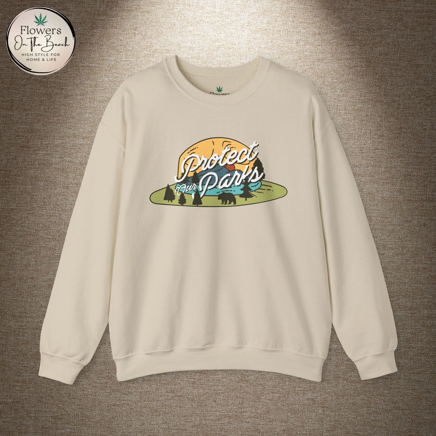 Protect Our Parks Crewneck Sweatshirt, National Parks Sweatshirt, Wanderlust Sweatshirt, Travel Apparel, Protect Our National Parks
