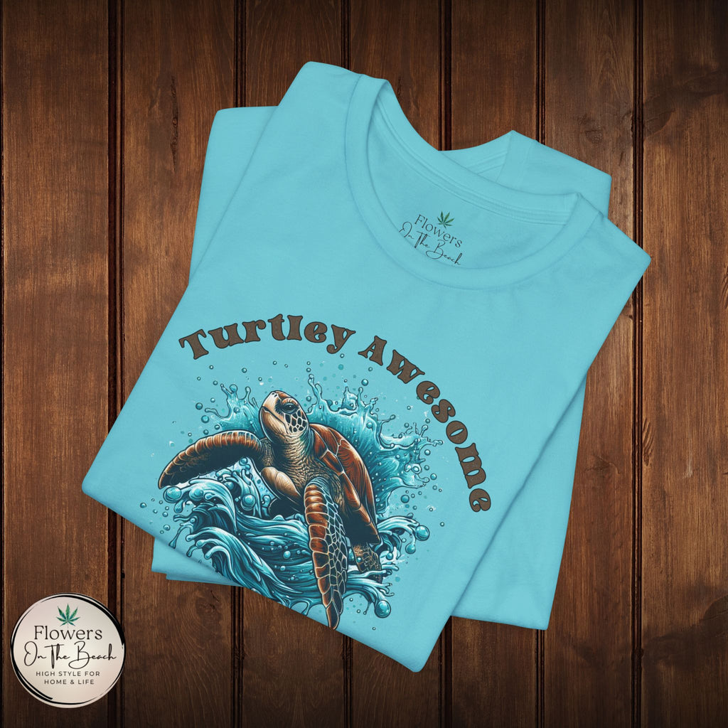 Turtley Awesome Pop Pop/Dad/Papa T-Shirt