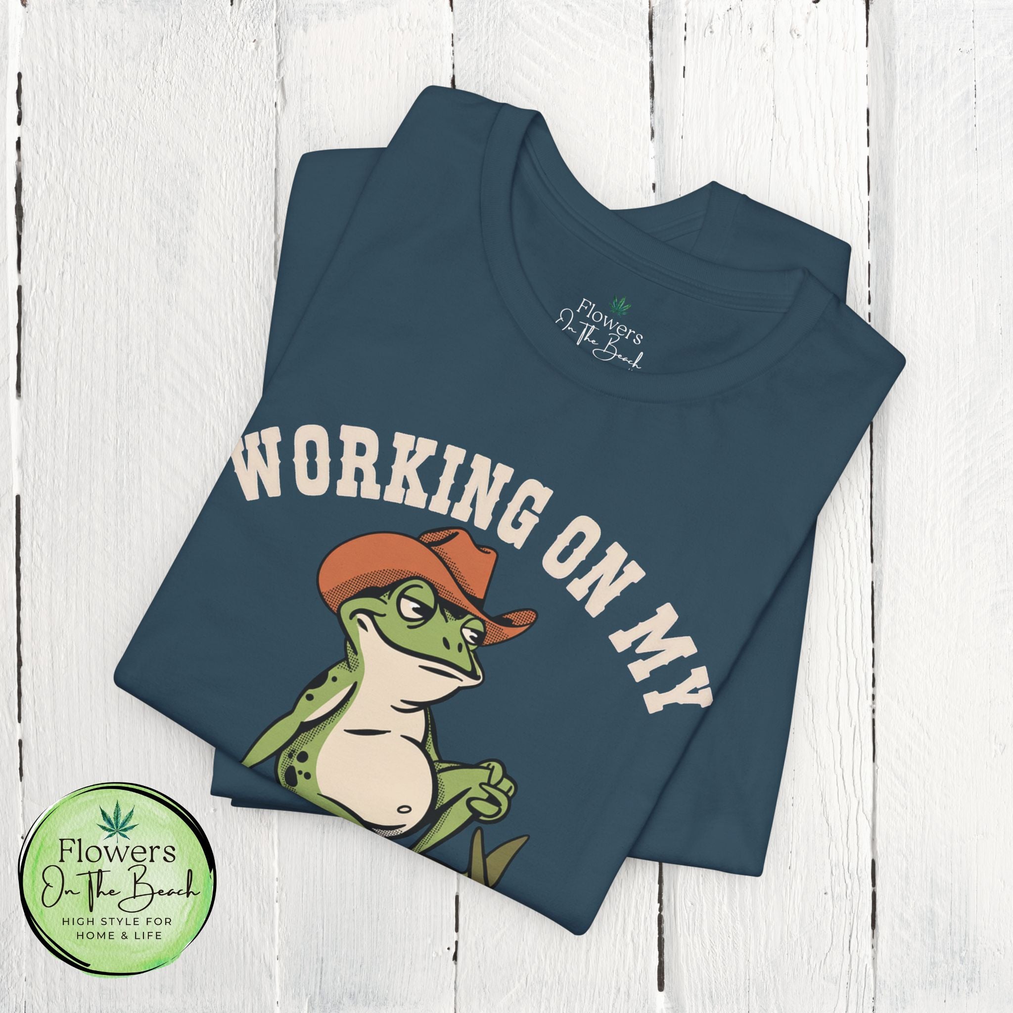 Working on My Dad Bod T-Shirt | Funny Dad Fathers Day Tee