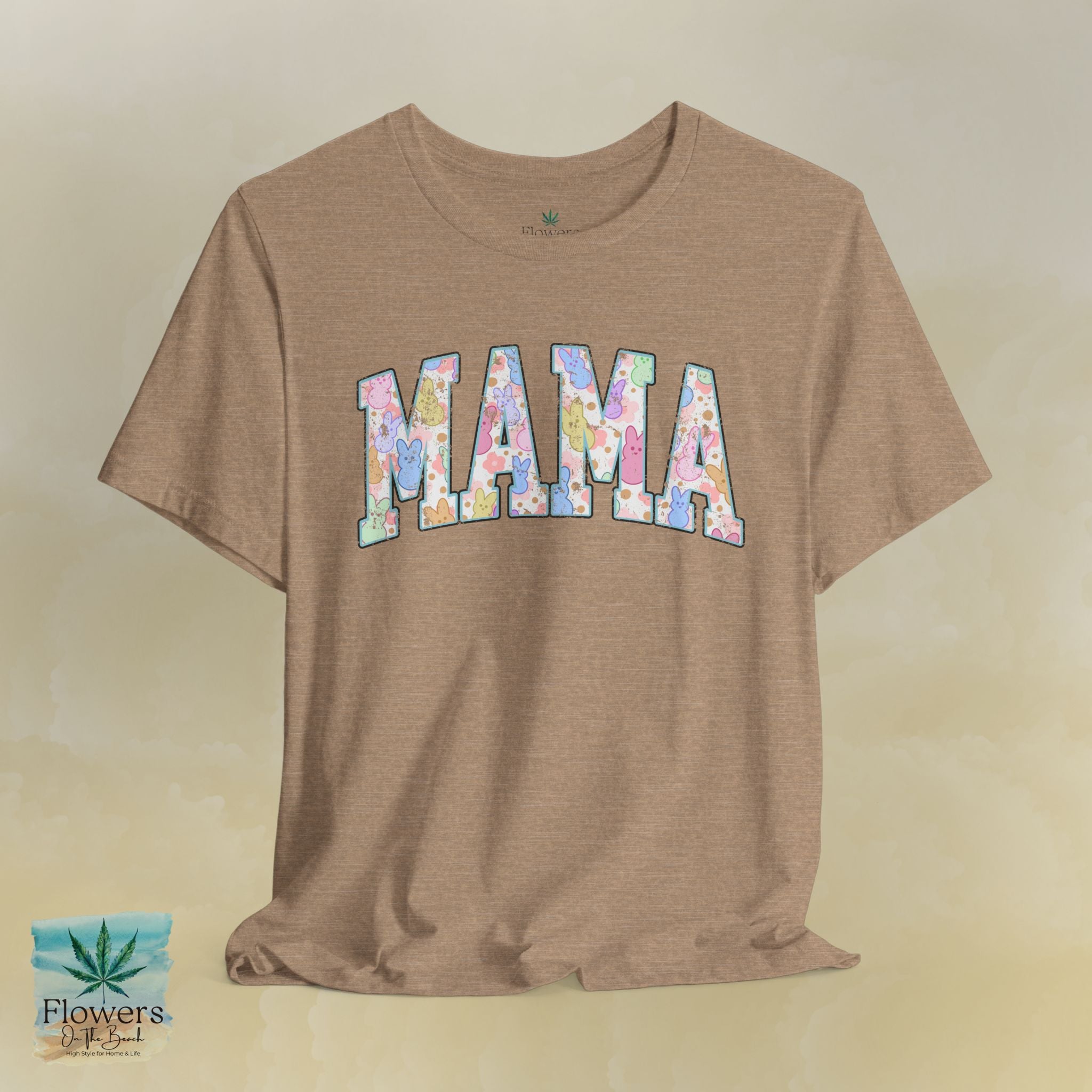 Peeps Inspired Mama Letters Tee
