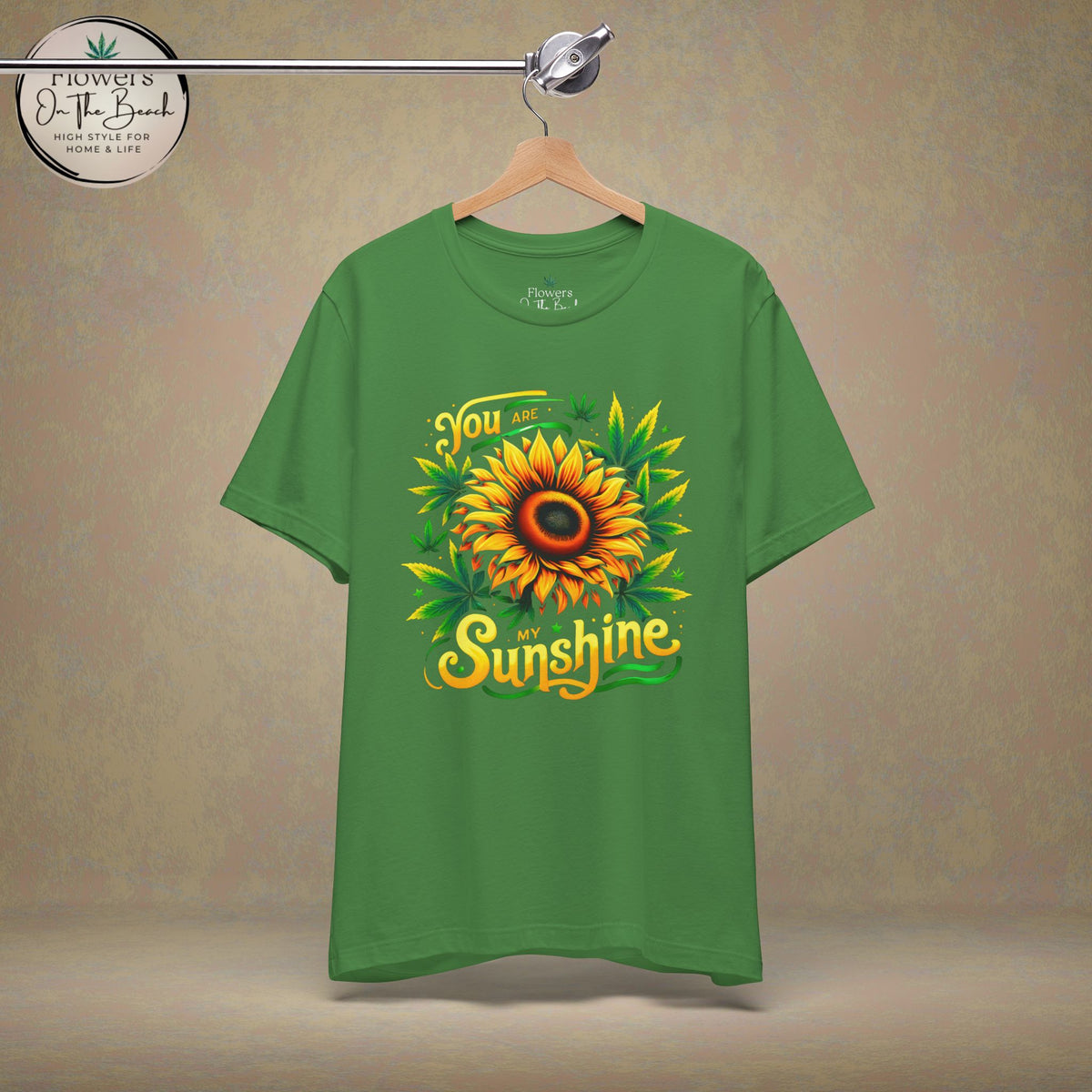 Sunflower and Cannabis Sunshine Tee