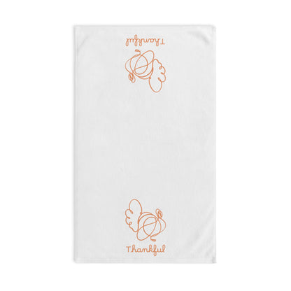 Thankful Thanksgiving Hand Towel, Friendsgiving Bathroom Decor, Fall Kitchen Towel, Hostess Gift, Autumn Dish Towel, Housewarming Present