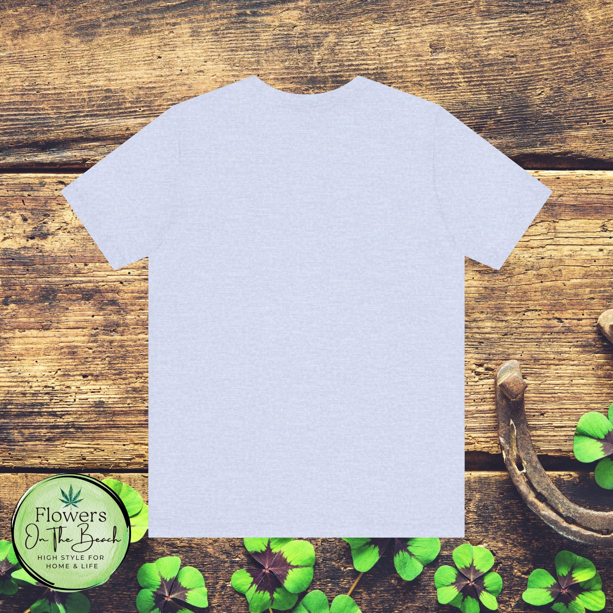 Floral Mama Coquette Blue Flowers Tee