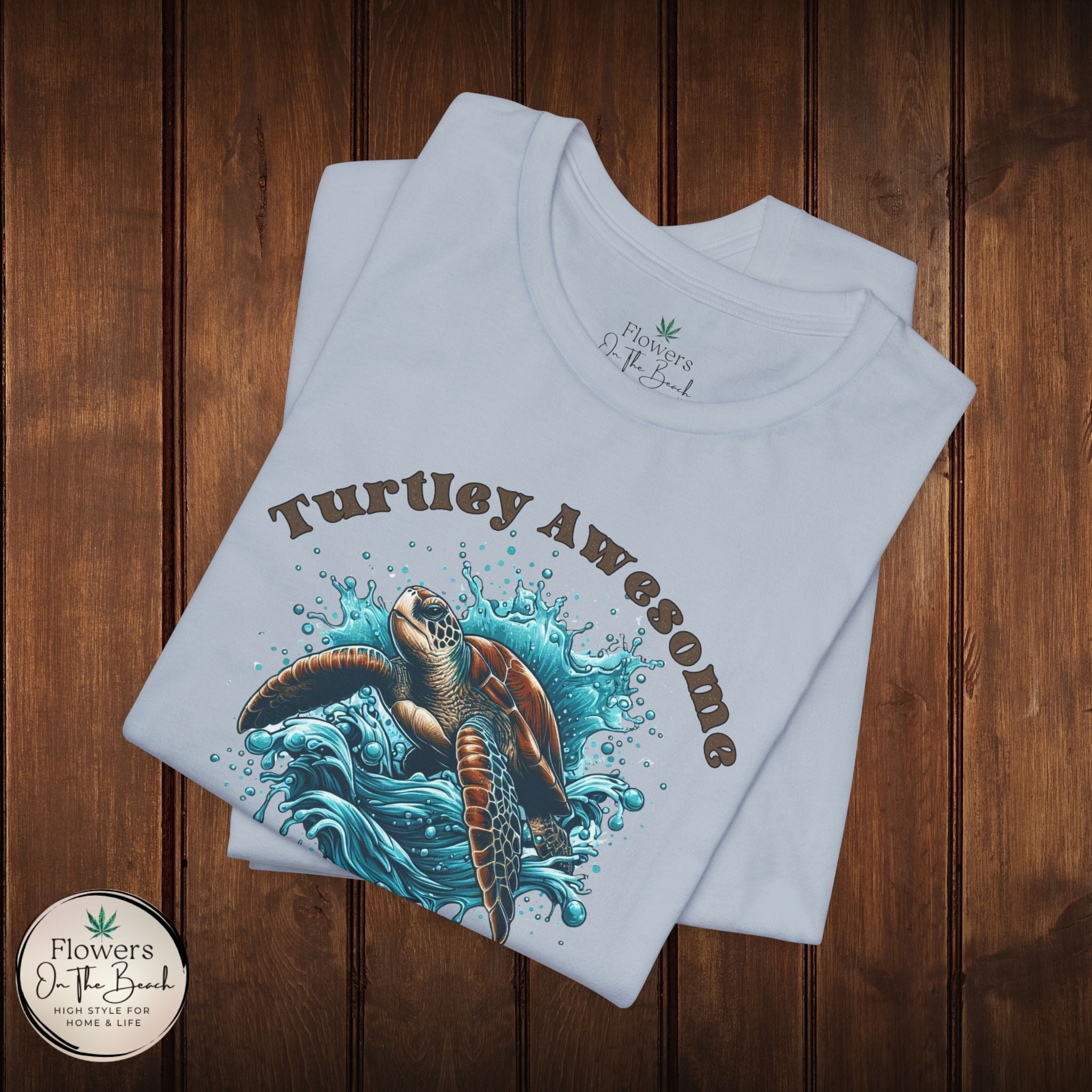 Turtley Awesome Pop Pop/Dad/Papa T-Shirt
