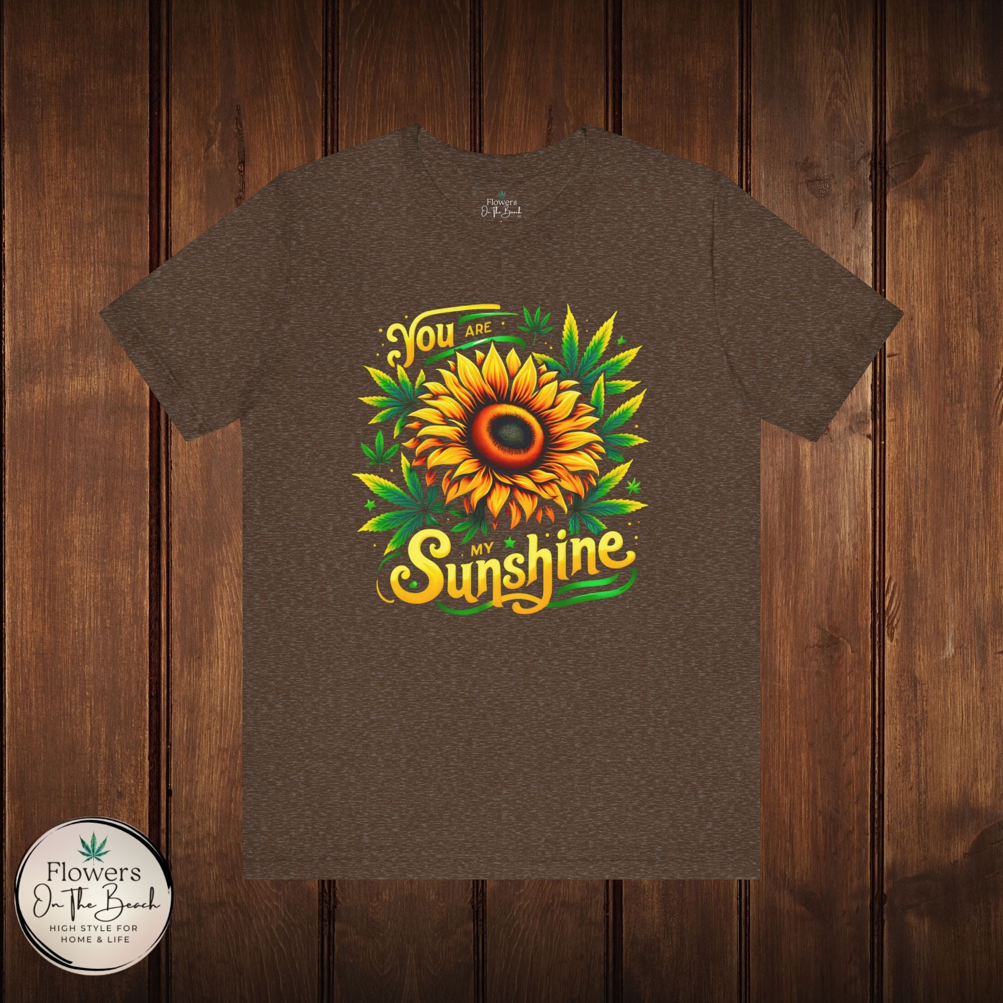 Sunflower and Cannabis Sunshine Tee
