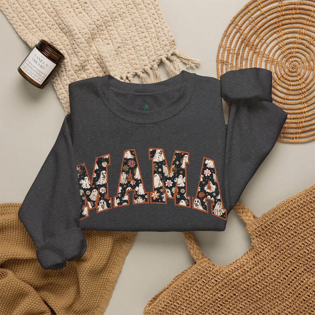 Halloween Mama Letters Sweatshirt