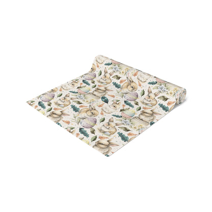 Spring Flowers Table Runner, Easter Table Decor, Spring Floral Dining, Hostess Gift, Easter Holiday Home Decor