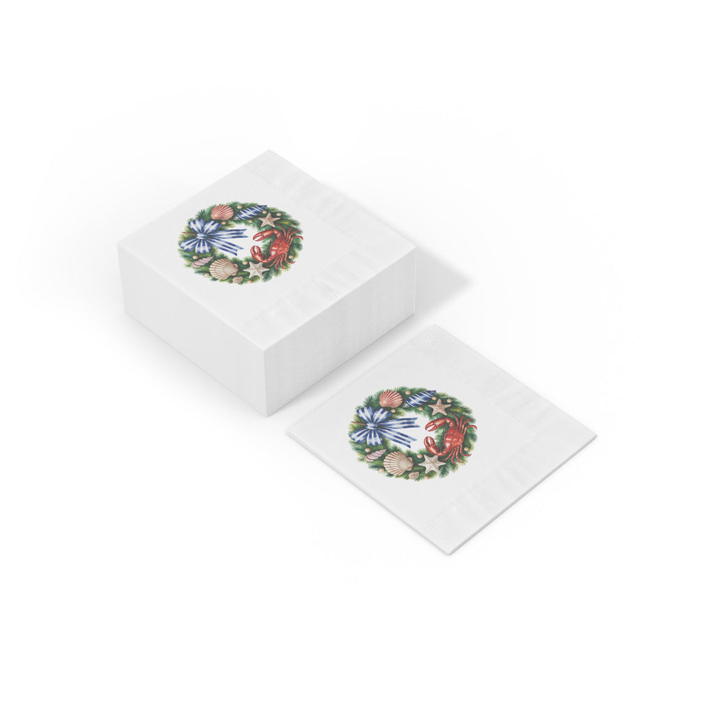 Coastal Wreath Napkins