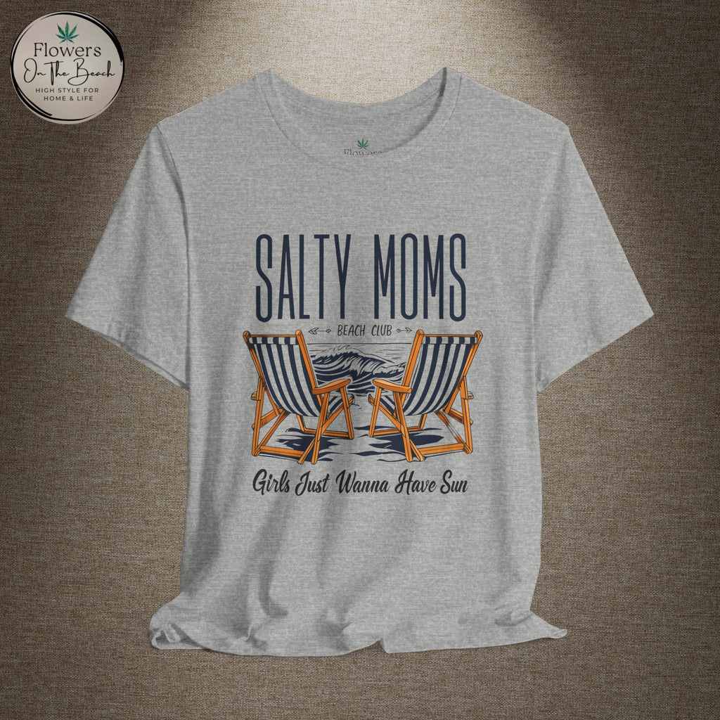 Salty Moms Beach Club Tee