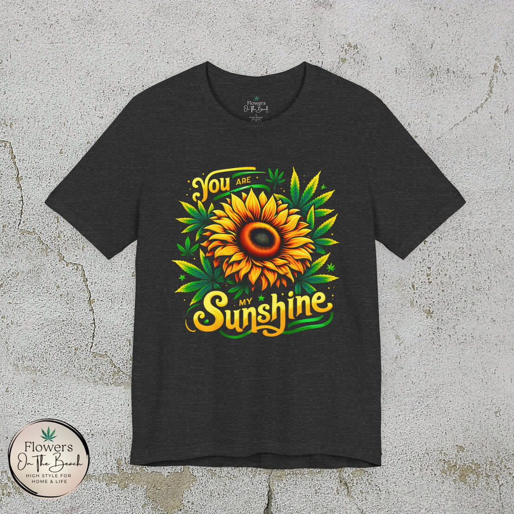 Sunflower and Cannabis Sunshine Tee