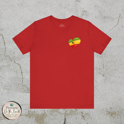 Rasta T-Shirt, Weed Smokers Tee, 420 Shirt, Unisex Jersey Short Sleeve Tee, Casual Stoner Apparel, 420 Somewhere, Rasta Holiday T-shirt