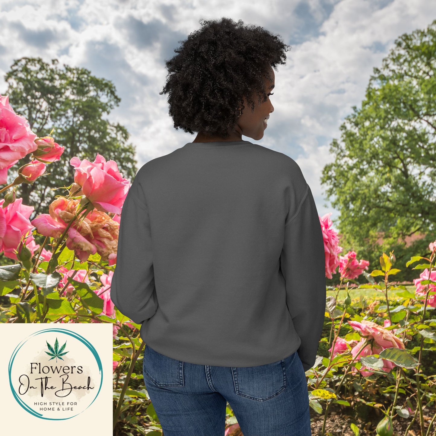 Empowerment Sweatshirt, I Can By Myself Flowers, Valentines Crewneck, Empower Women Sweatshirt, Weed Love Jumper, Stoner Sweatshirt, 420