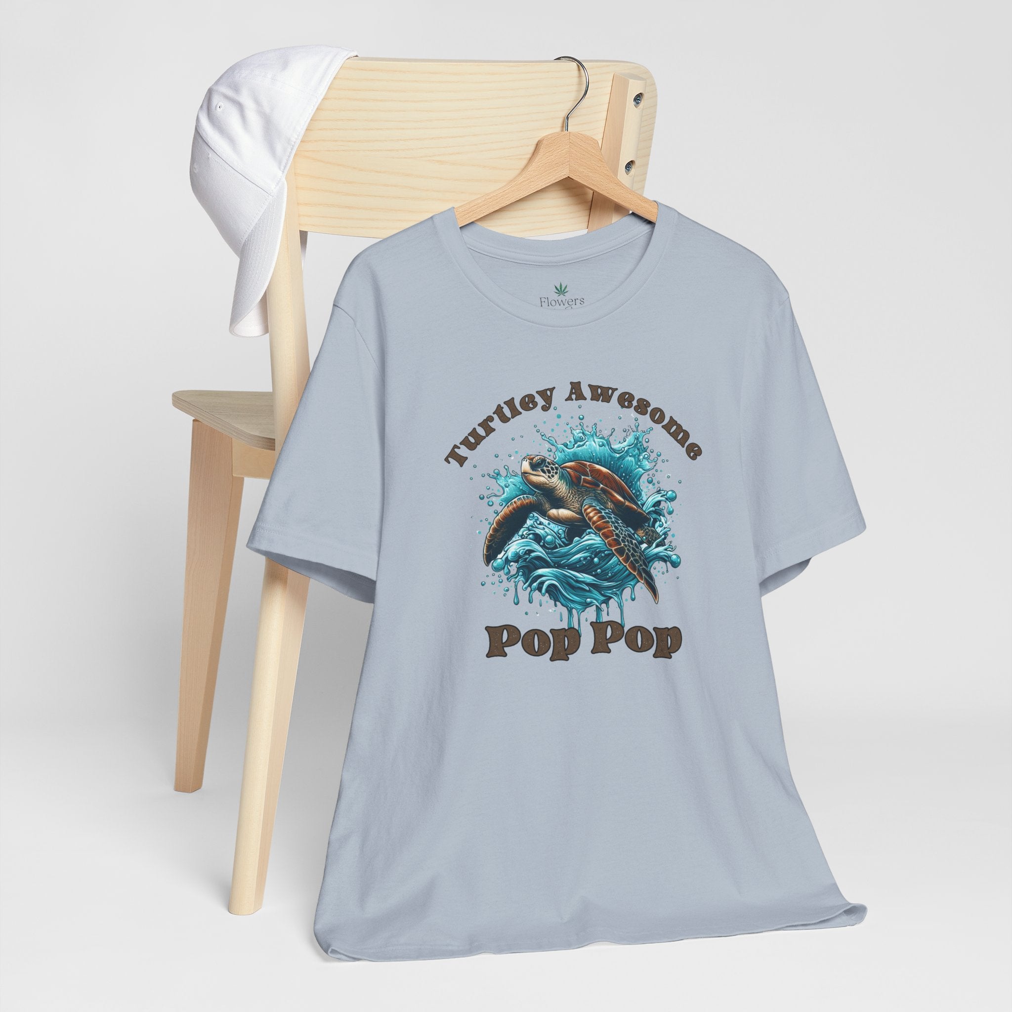 Turtley Awesome Pop Pop/Dad/Papa T-Shirt