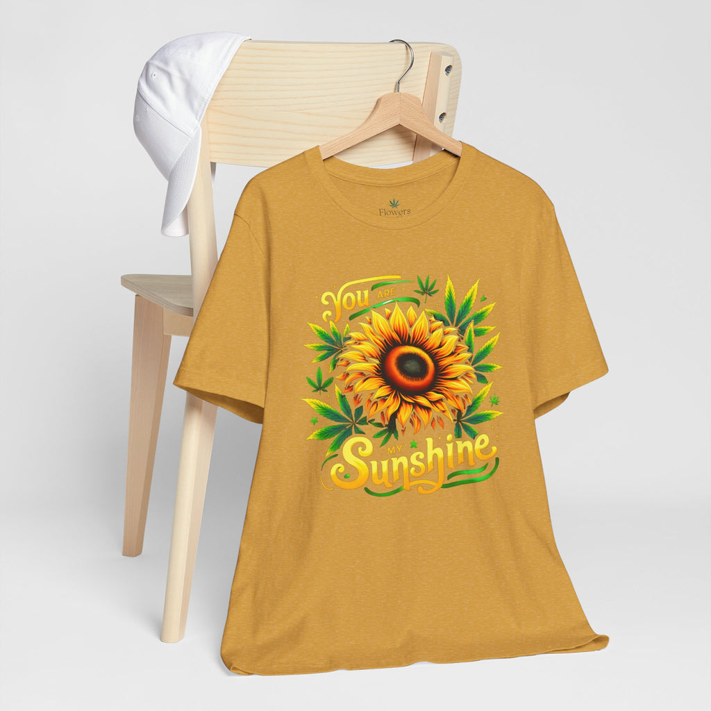 Sunflower and Cannabis Sunshine Tee