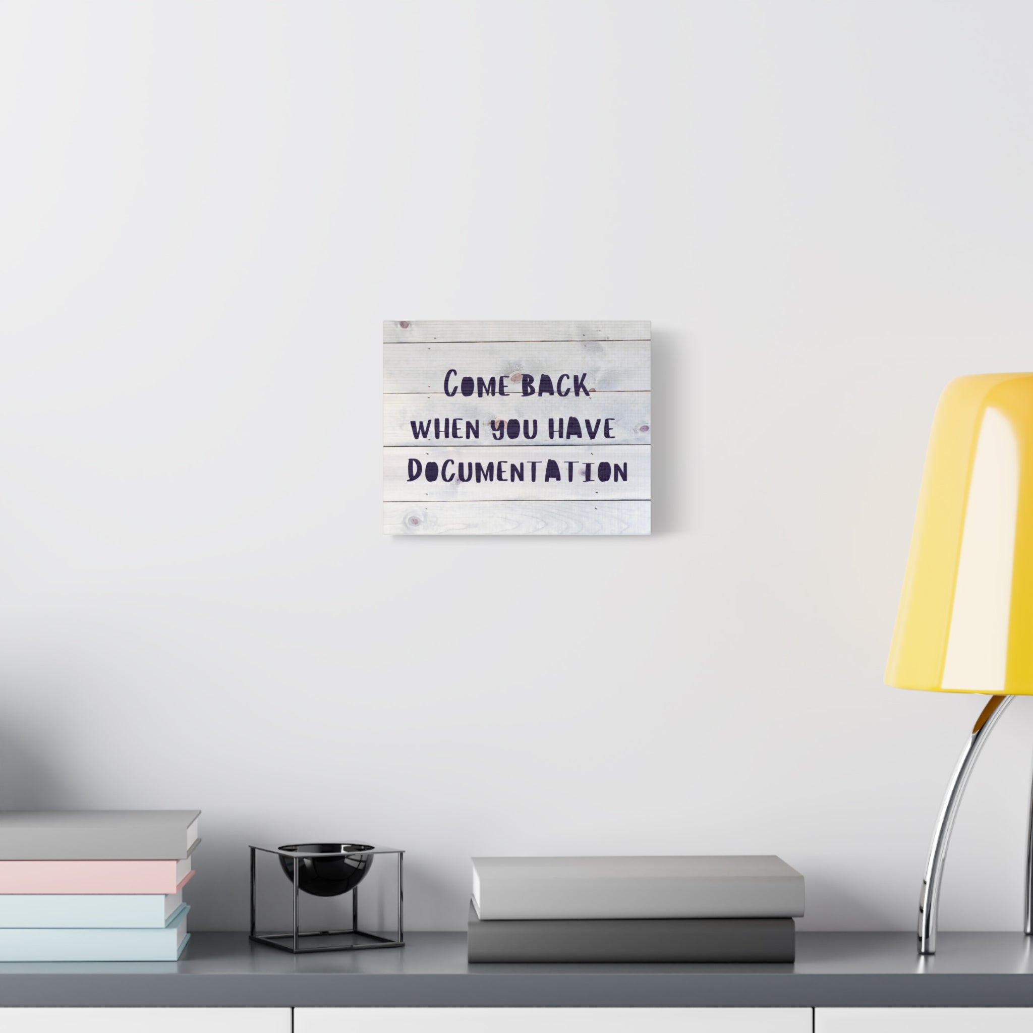 Canvas Print, Sarcastic HR Office Art, Funny Coworker Decor, Work Desk Wall Hanging, Office Manager Gift, Funny Office Wall Decor