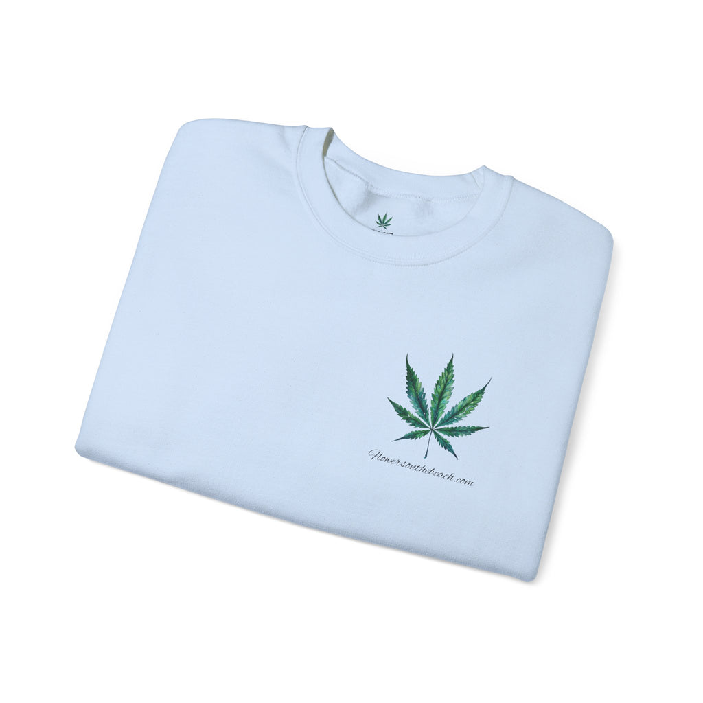 Flowers on the Beach Sweatshirt