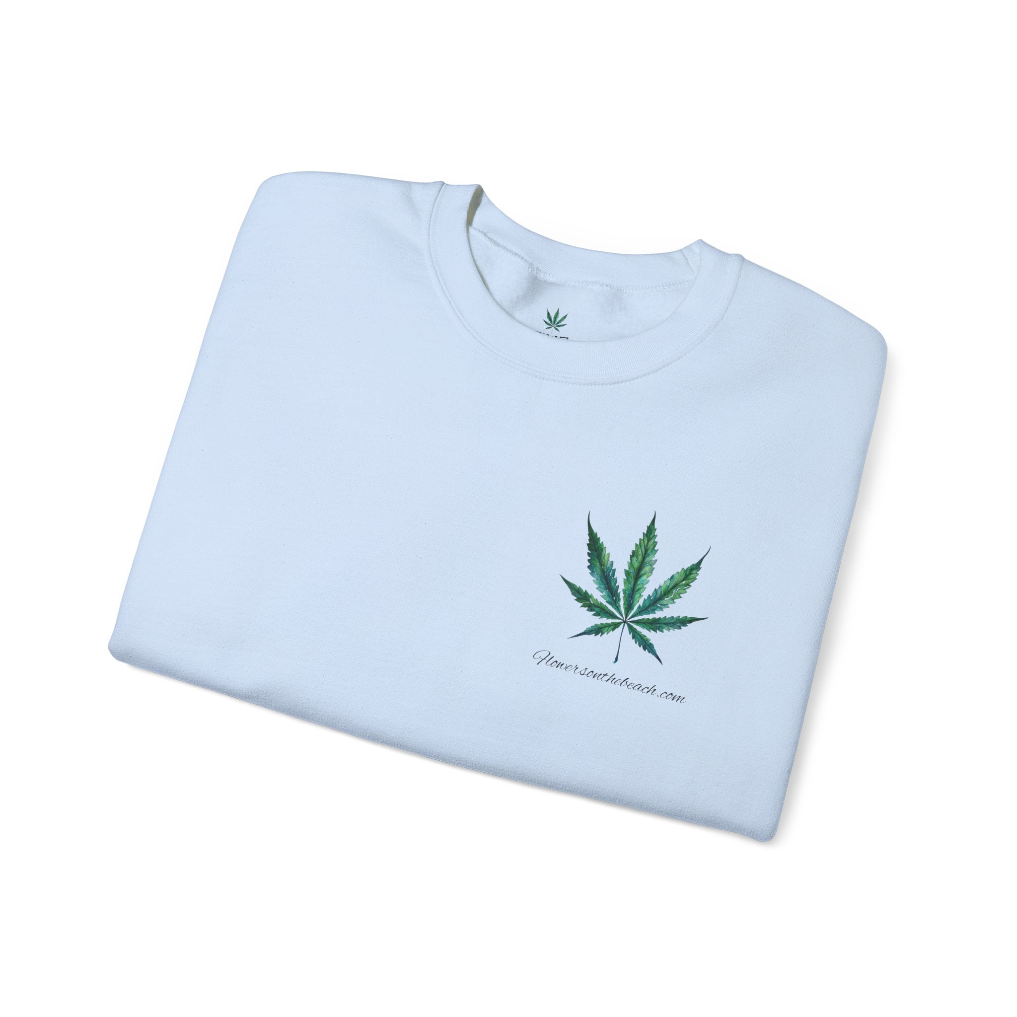 Flowers on the Beach Sweatshirt