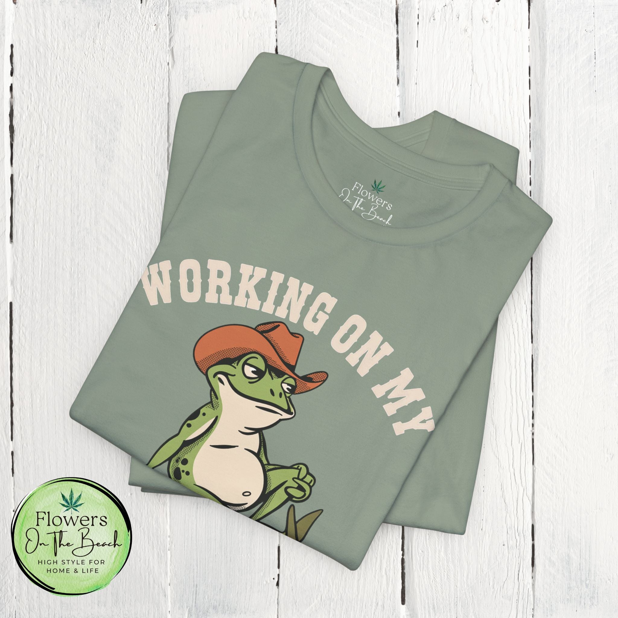 Working on My Dad Bod T-Shirt | Funny Dad Fathers Day Tee