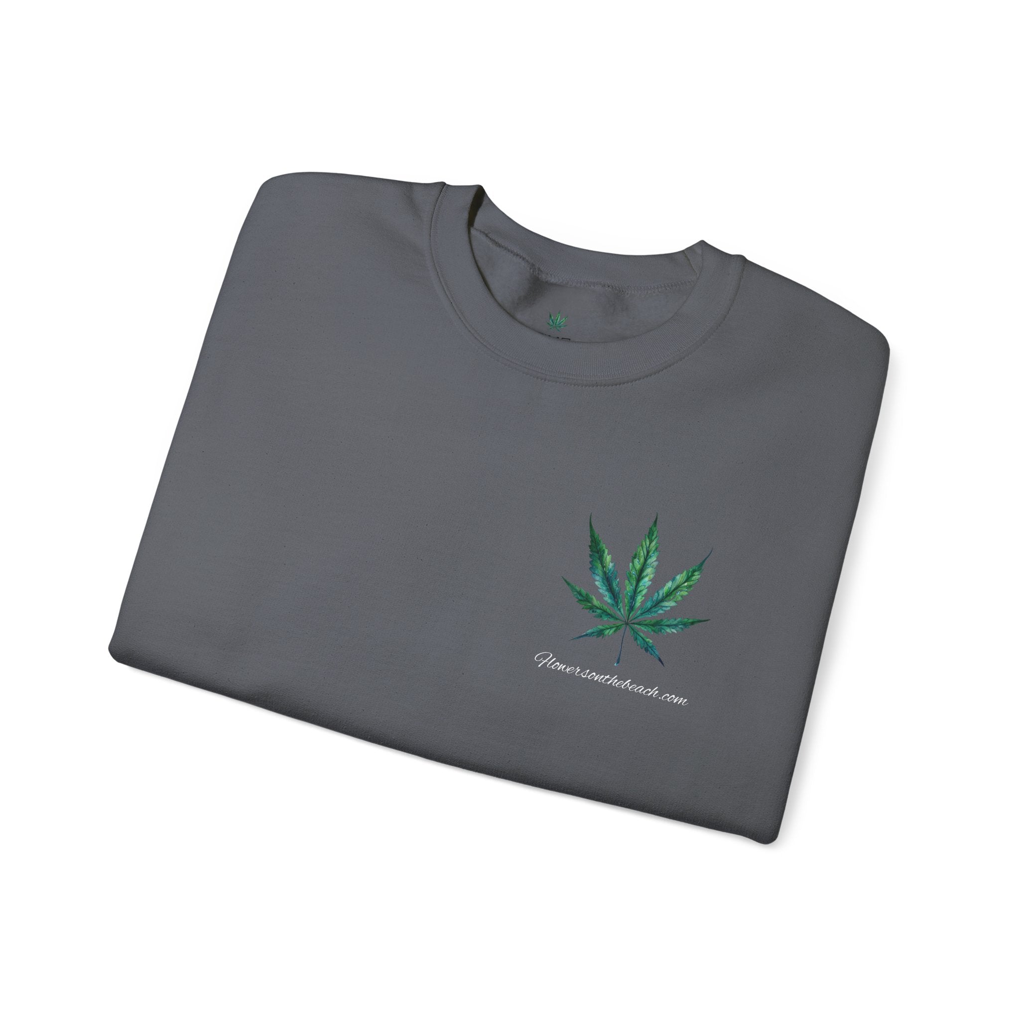 Flowers on the Beach Sweatshirt
