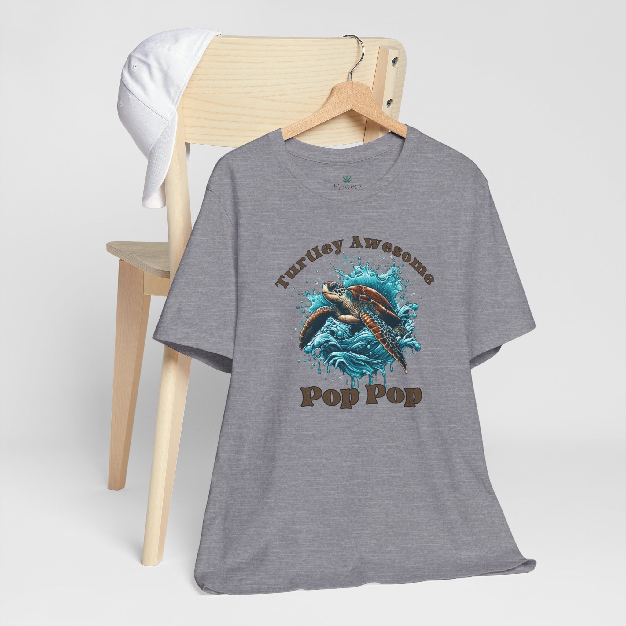Turtley Awesome Pop Pop/Dad/Papa T-Shirt