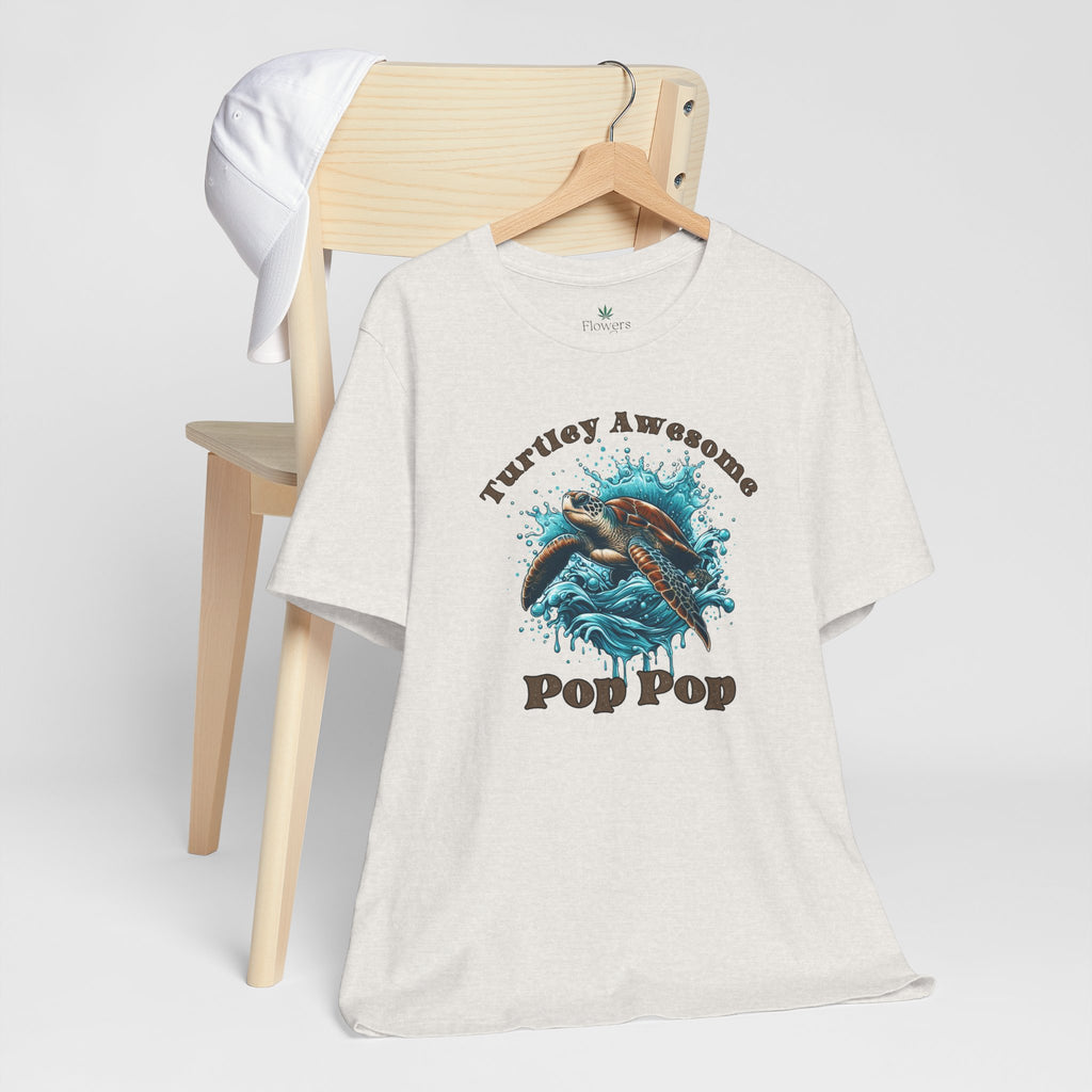 Turtley Awesome Pop Pop/Dad/Papa T-Shirt