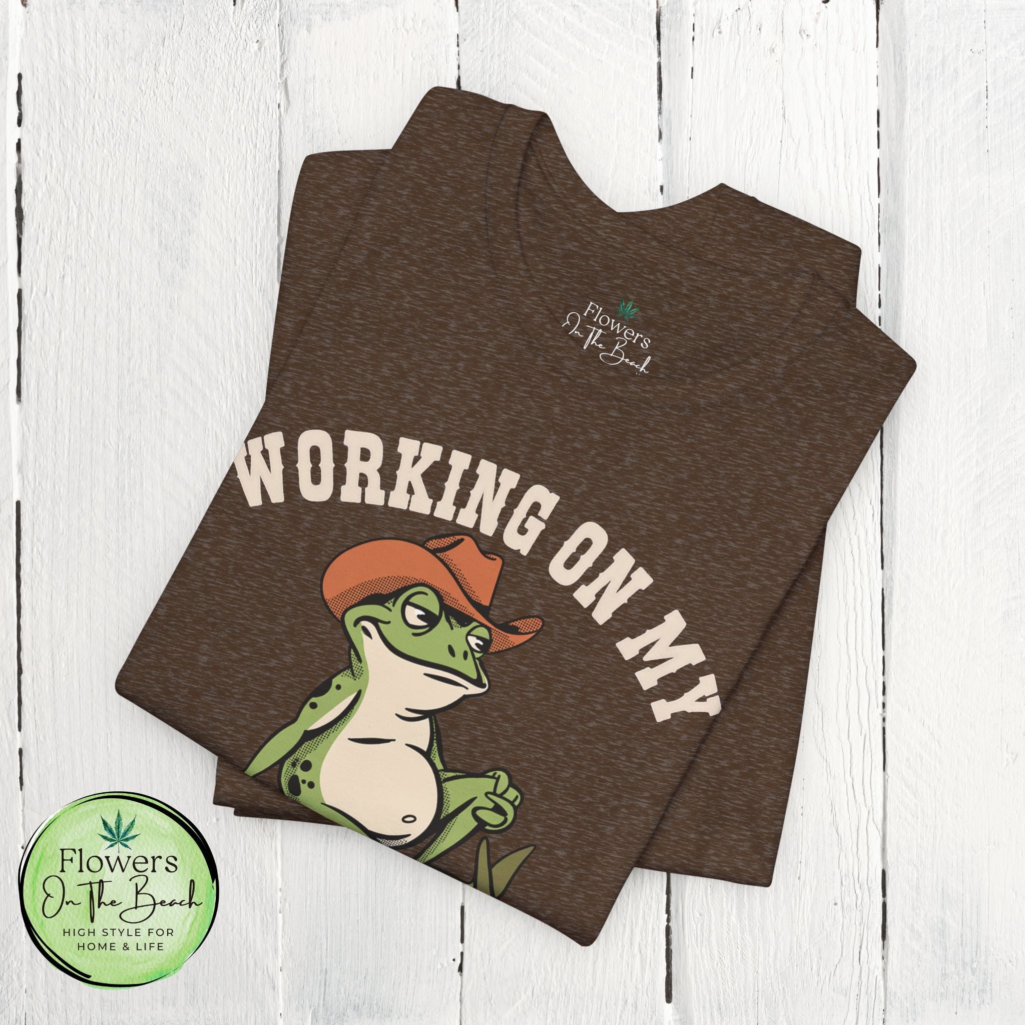 Working on My Dad Bod T-Shirt | Funny Dad Fathers Day Tee