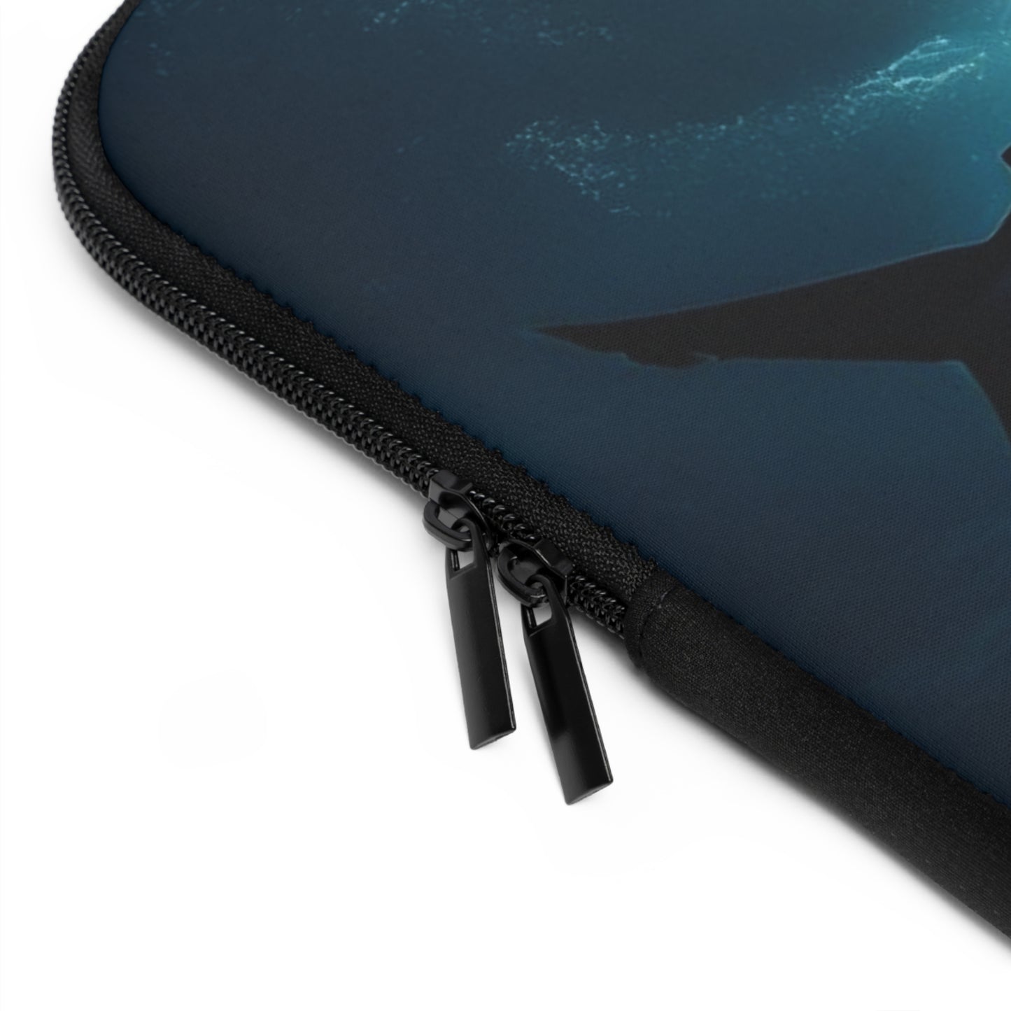 Shark Laptop Sleeve, Whitetip Shark, Shark Lover Gift, Ocean Animal Tech Case, Marine Life Computer Cover