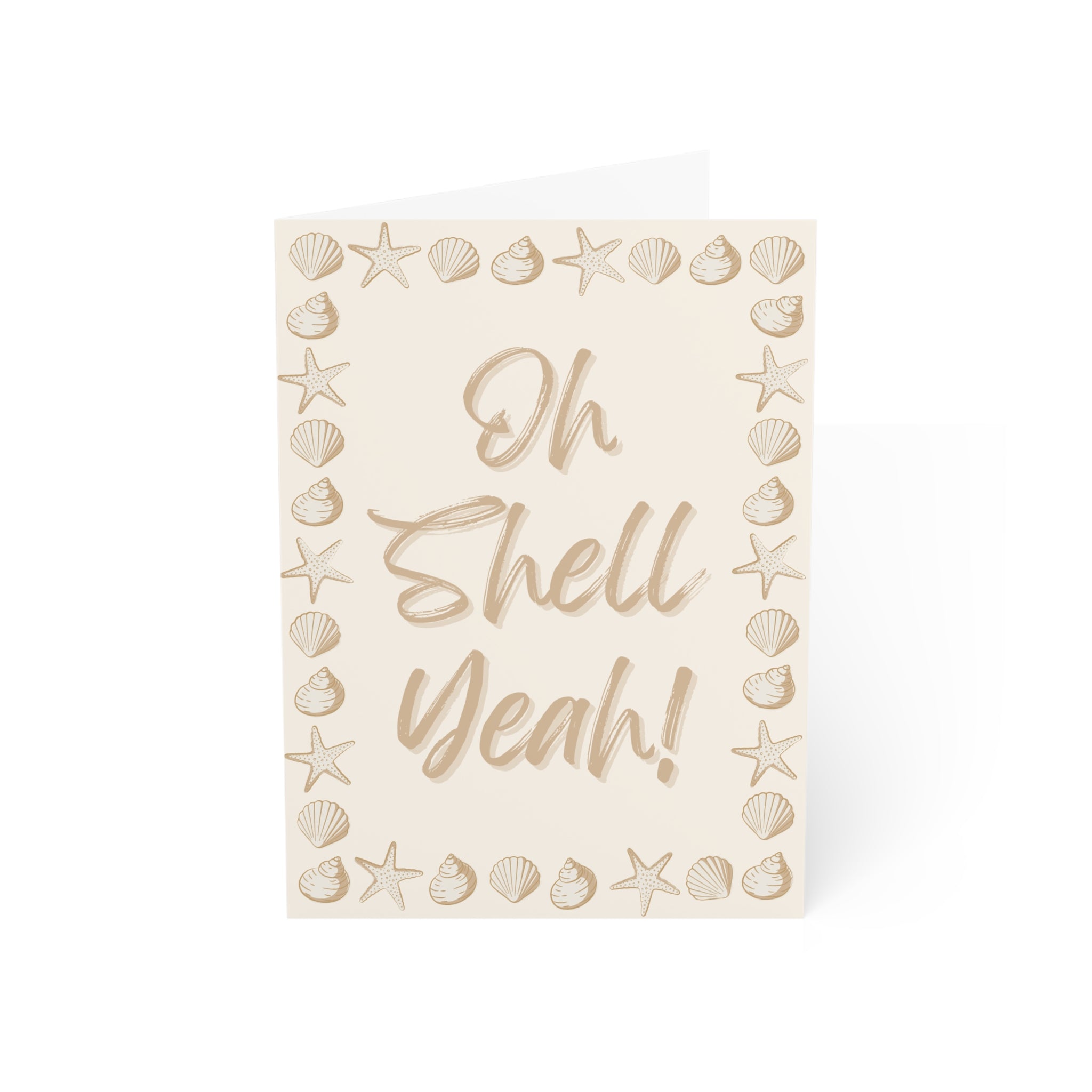 Shell Yeah Beachy Card