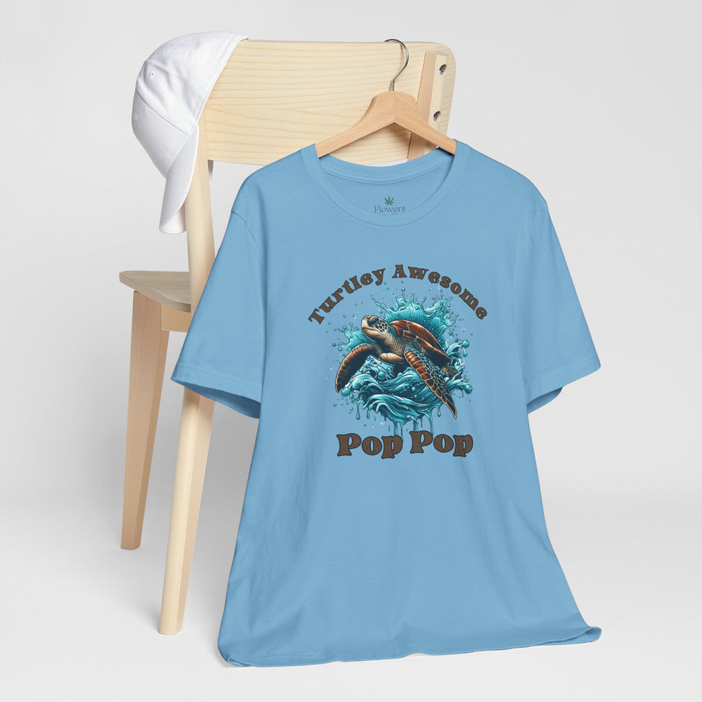 Turtley Awesome Pop Pop/Dad/Papa T-Shirt