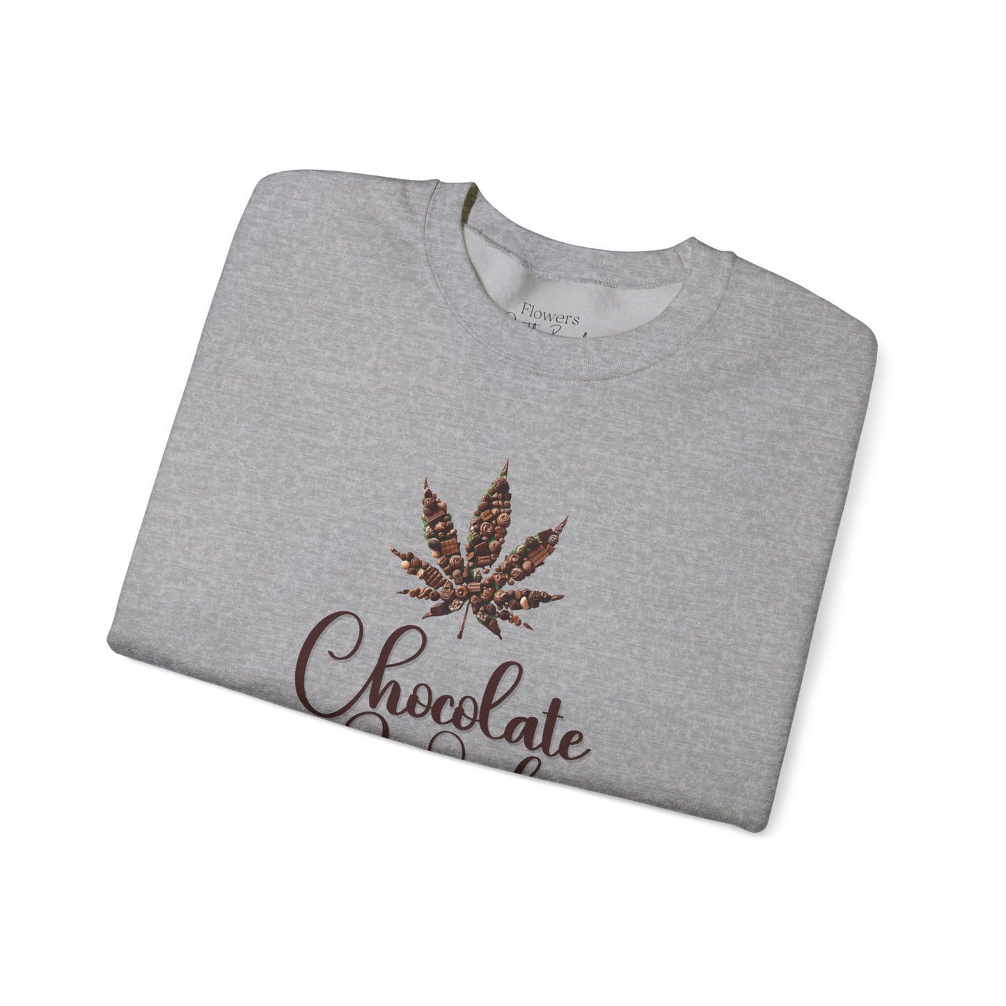 Chocolate and Weed Valentine's Tshirt, Unisex Long Sleeve Tee, Funny Marijuana Shirt, Stoner Gift, Cannabis Lover Top