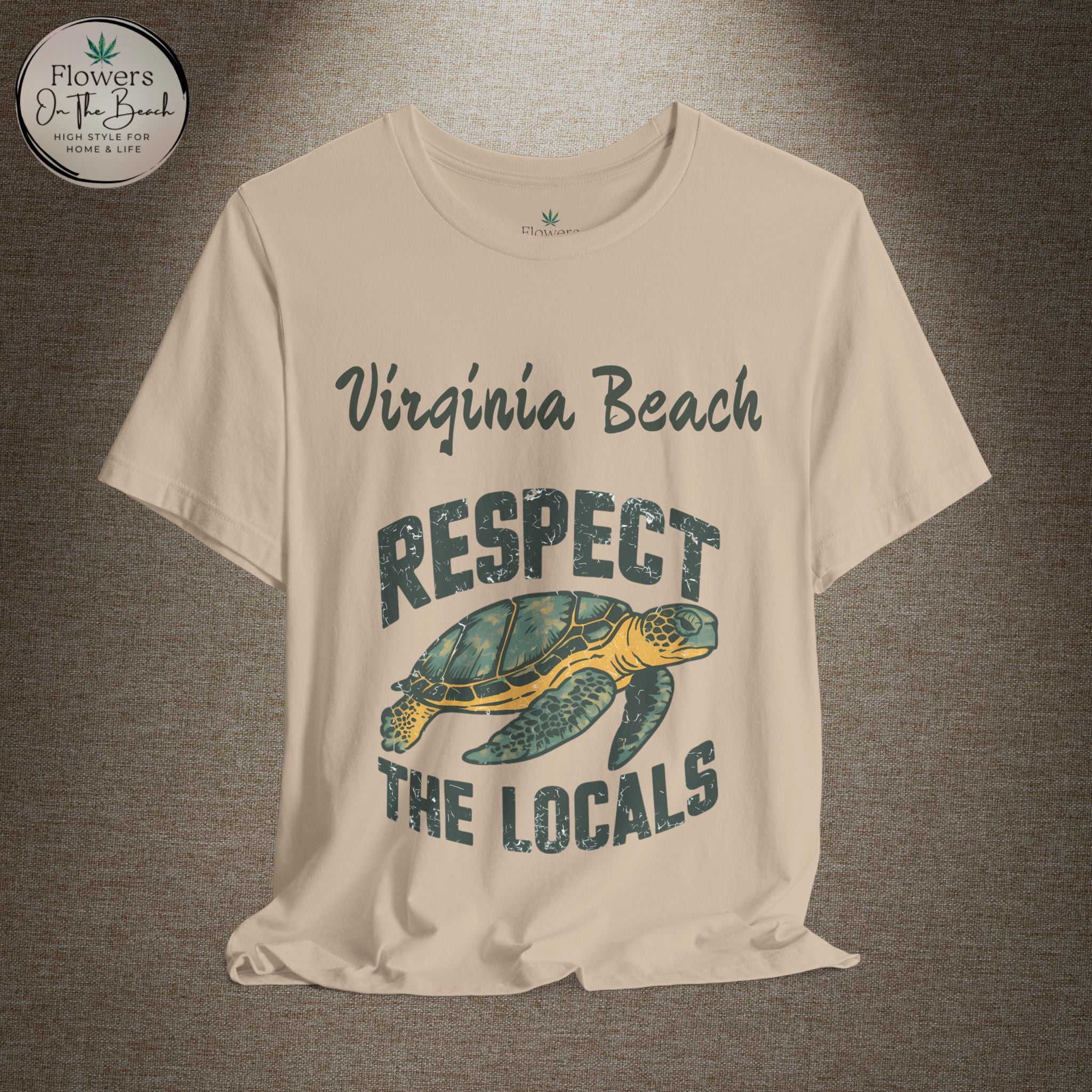 Respect the Locals Sea Turtle Tee