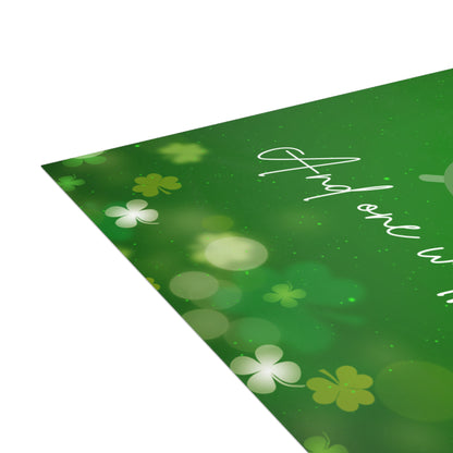 10 pack Postcard Bundle w/envelopes, Clever Cannabis Postcard, Stoner St Patricks Day Postcards,, Gift for Potheads, Marijuana Lovers, 420