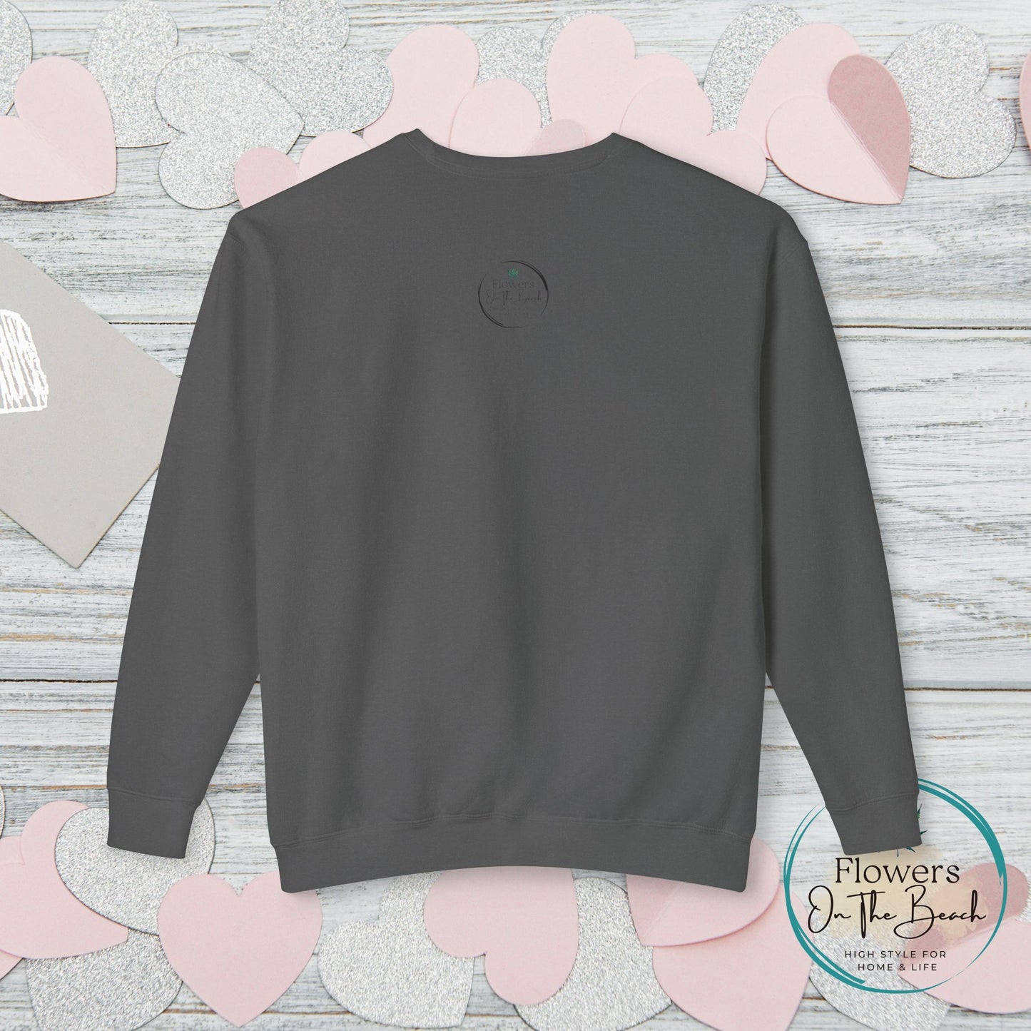 Garden Party Lightweight Crewneck, Stoner Valentines Gift, Floral Stoner Jumper, Marijuana Lover Shirt, 420 Humor Tshirt, Cannabis Humor