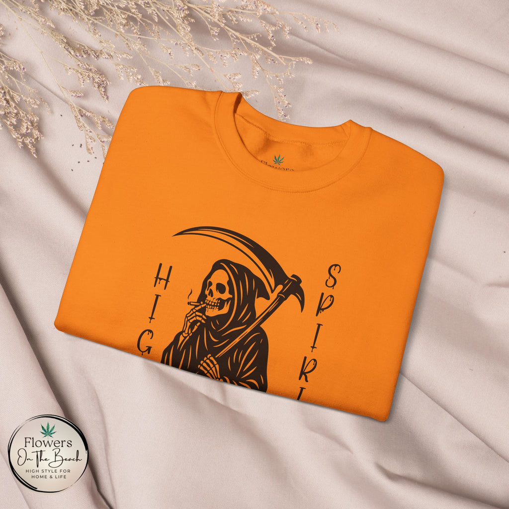 Grim Reaper Smoking Sweatshirt
