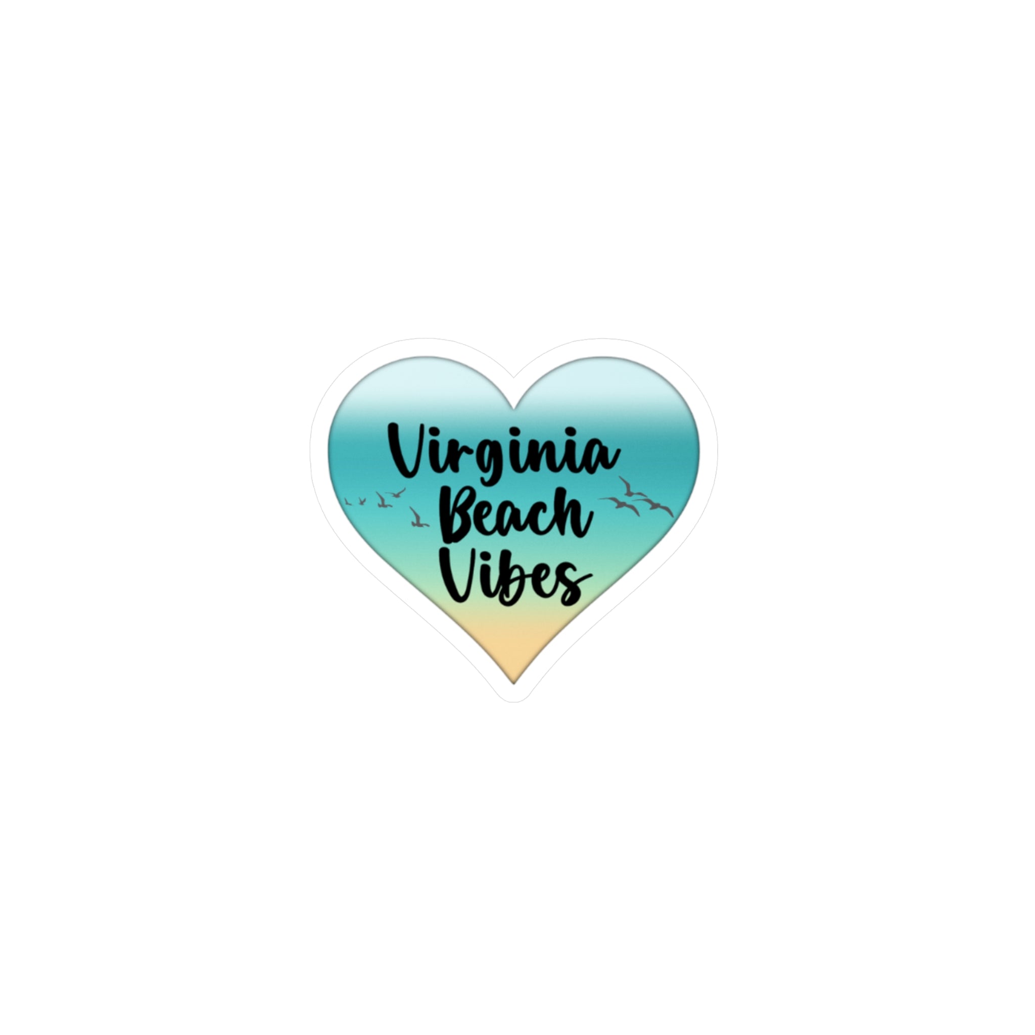 Virginia Beach Vibes Sticker