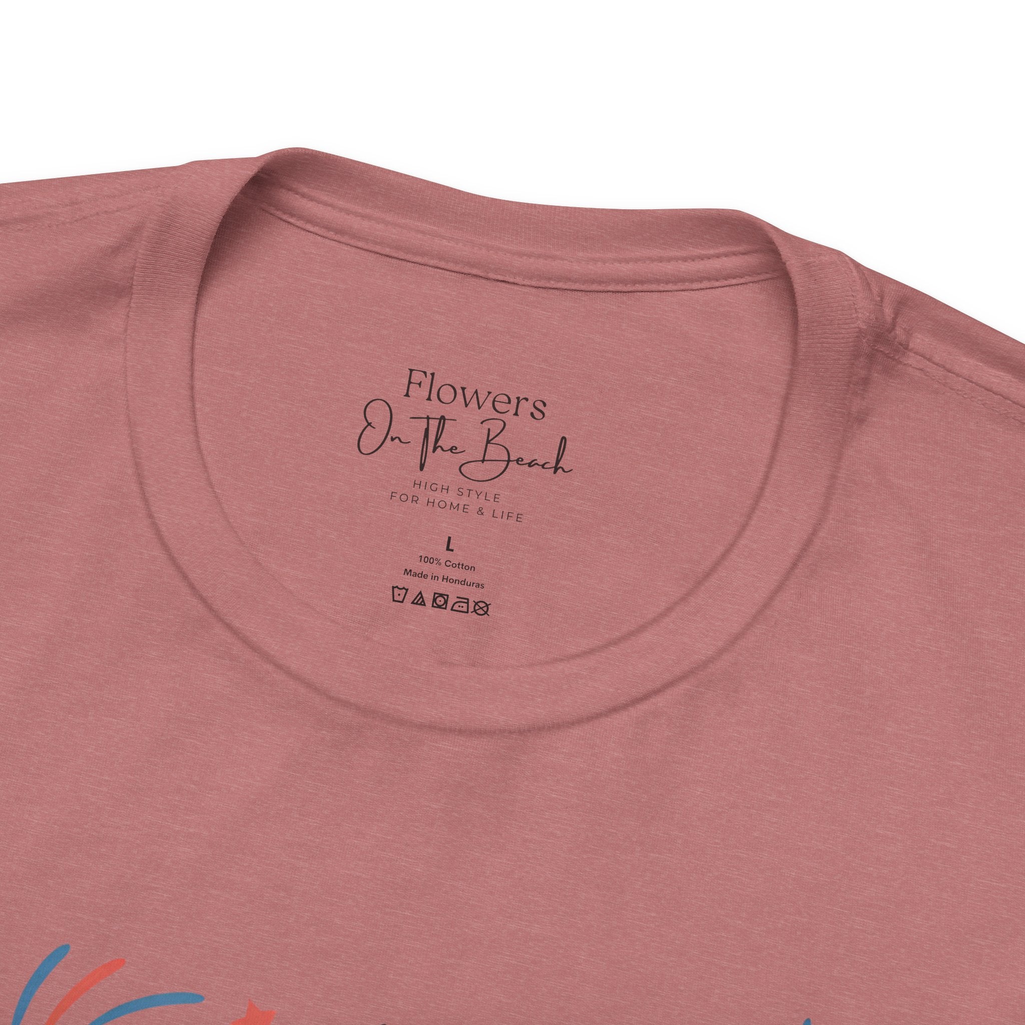 American Honey Fireworks and Bows Tee | Red White Blue Patriotic