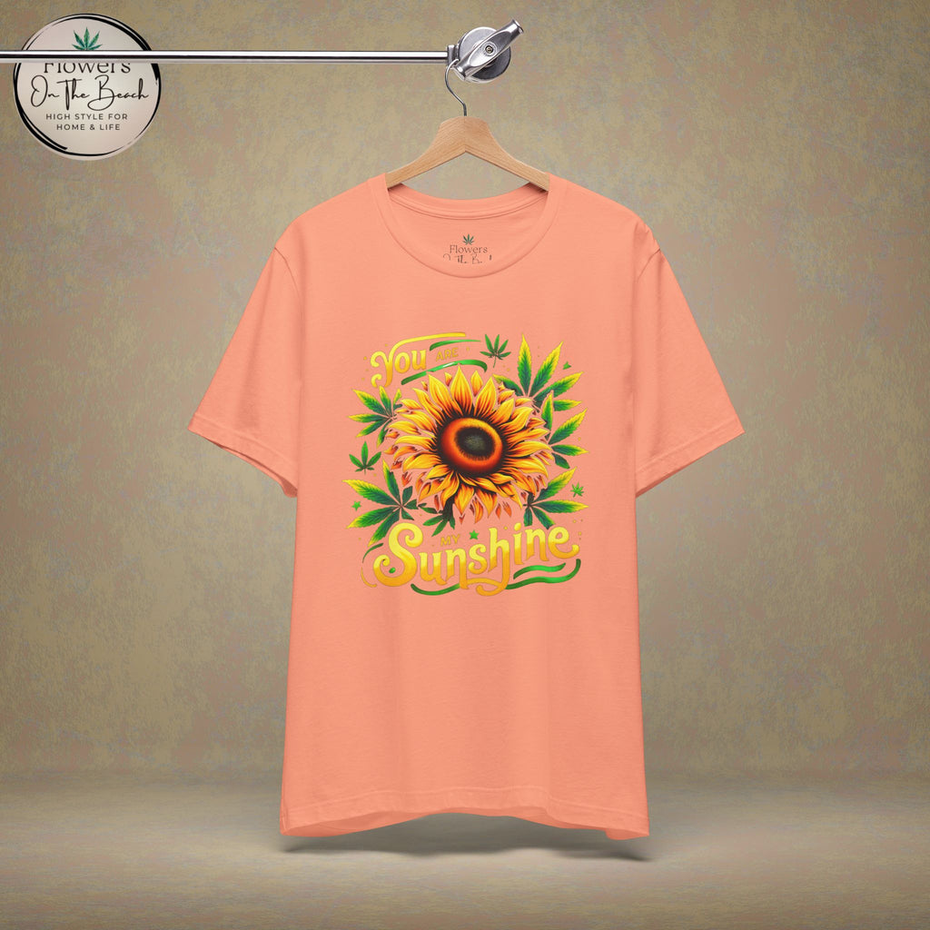 Sunflower and Cannabis Sunshine Tee