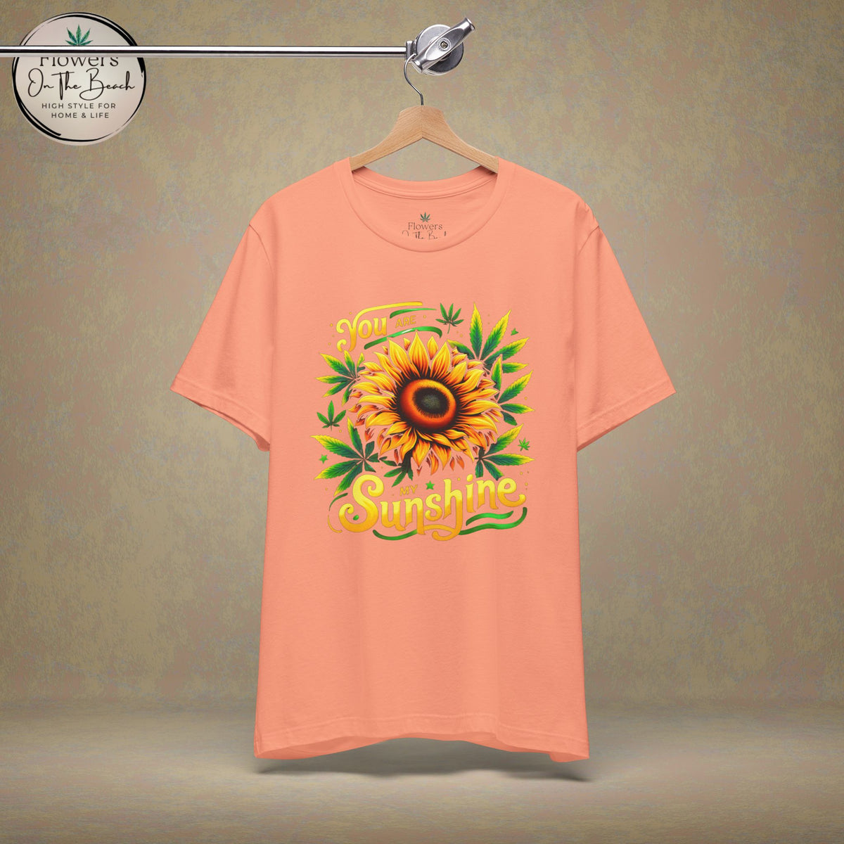 Sunflower and Cannabis Sunshine Tee
