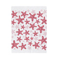 Dark Pink Velveteen Plush Blanket