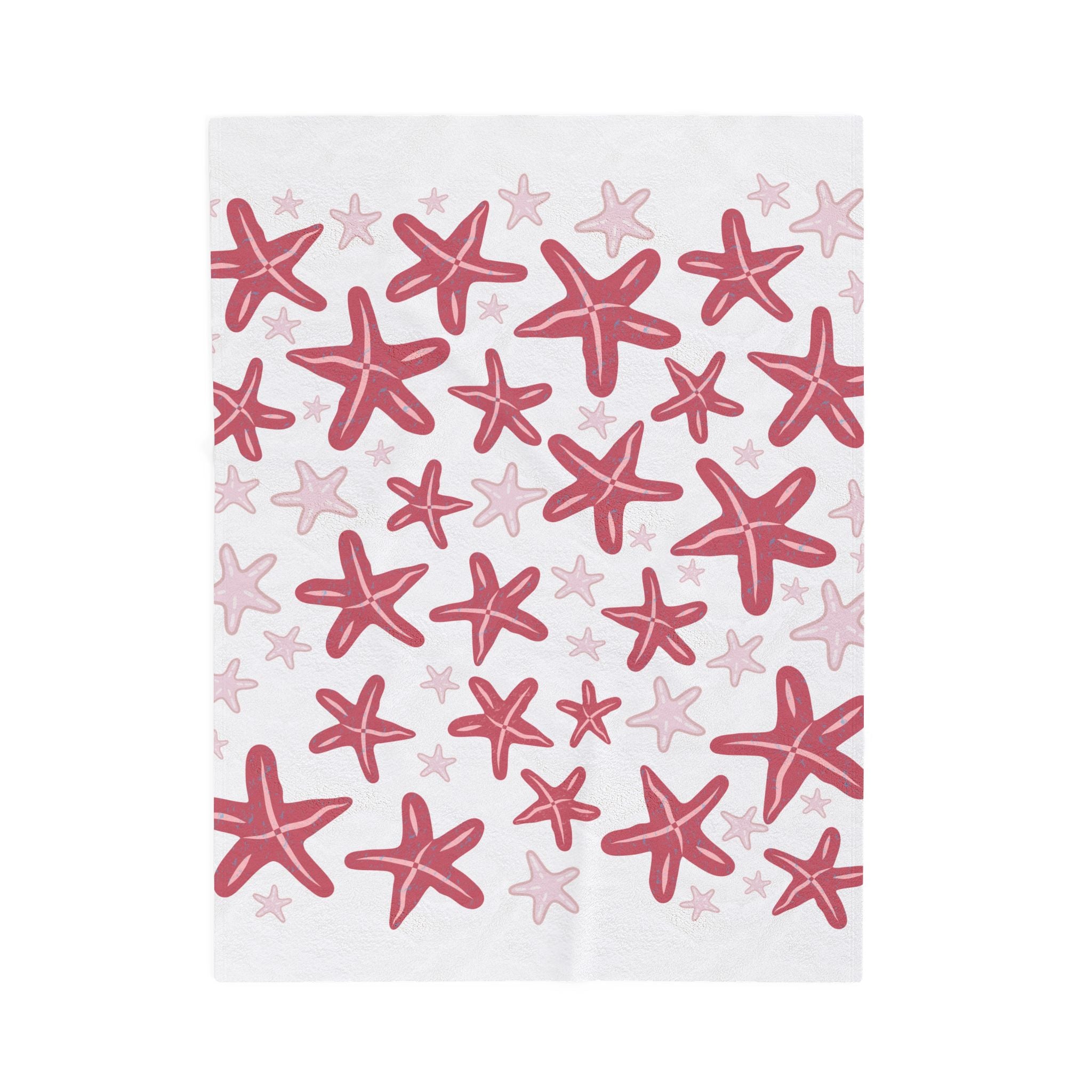 Dark Pink Velveteen Plush Blanket