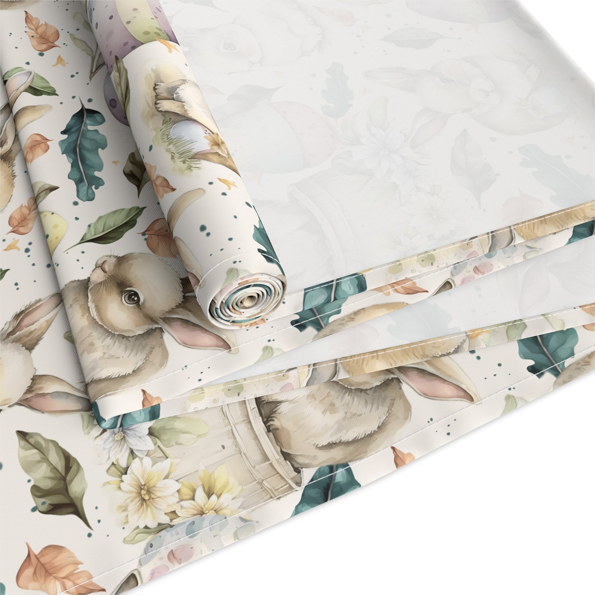 Spring Flowers Table Runner