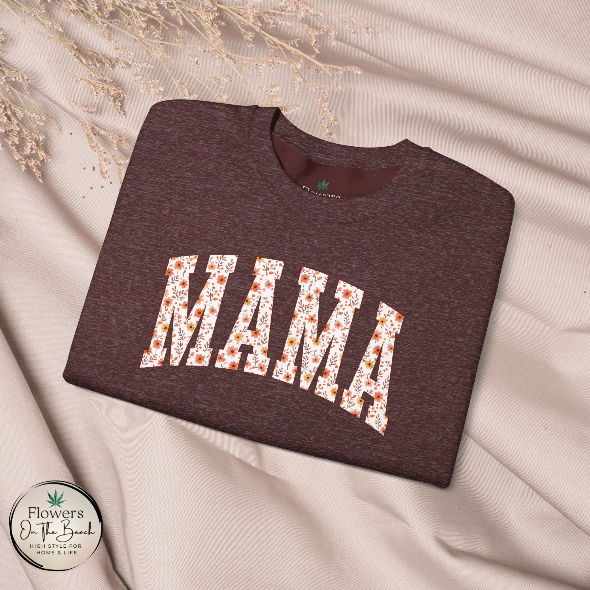 Fall Vibes Mama Letters Sweatshirt