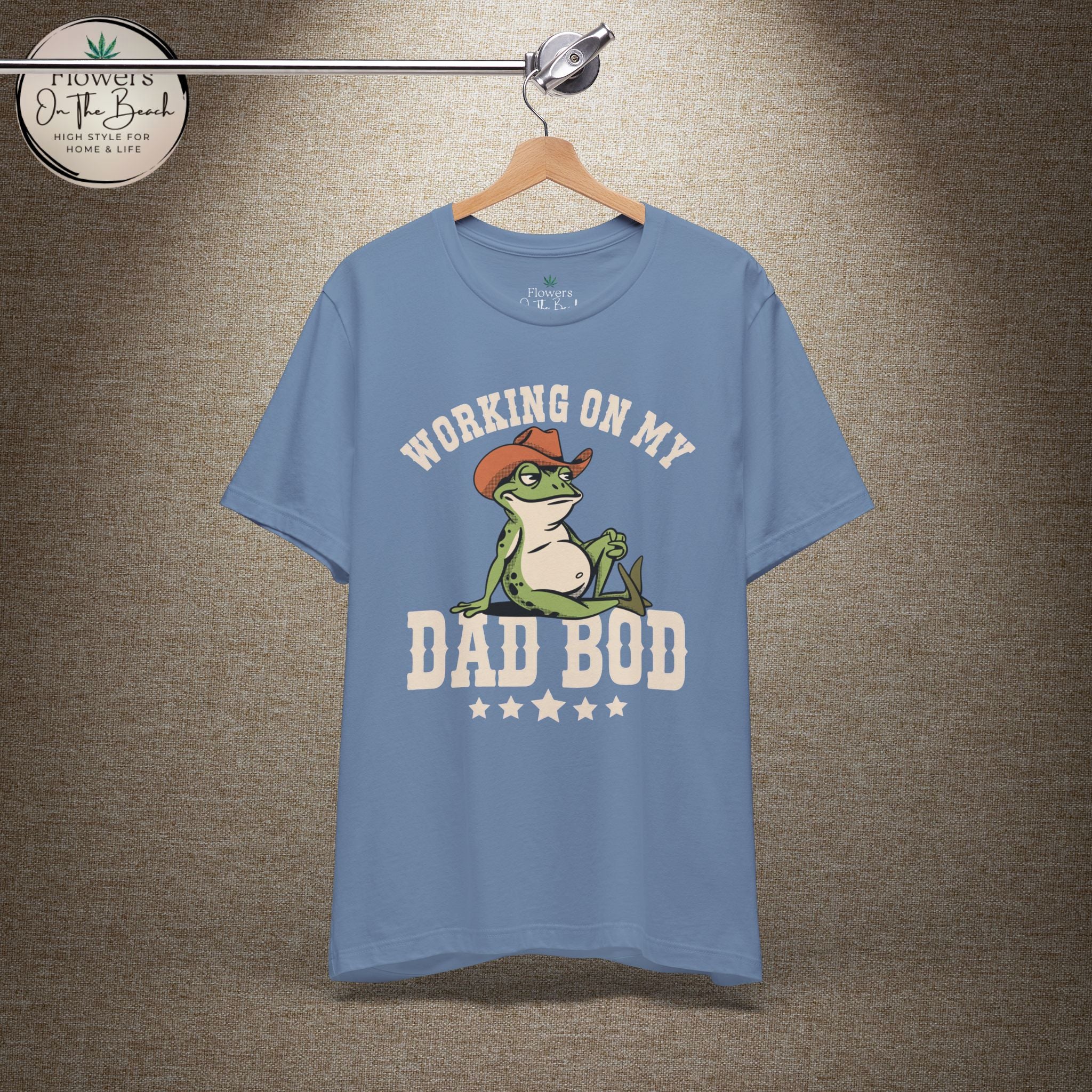 Working on My Dad Bod T-Shirt | Funny Dad Fathers Day Tee