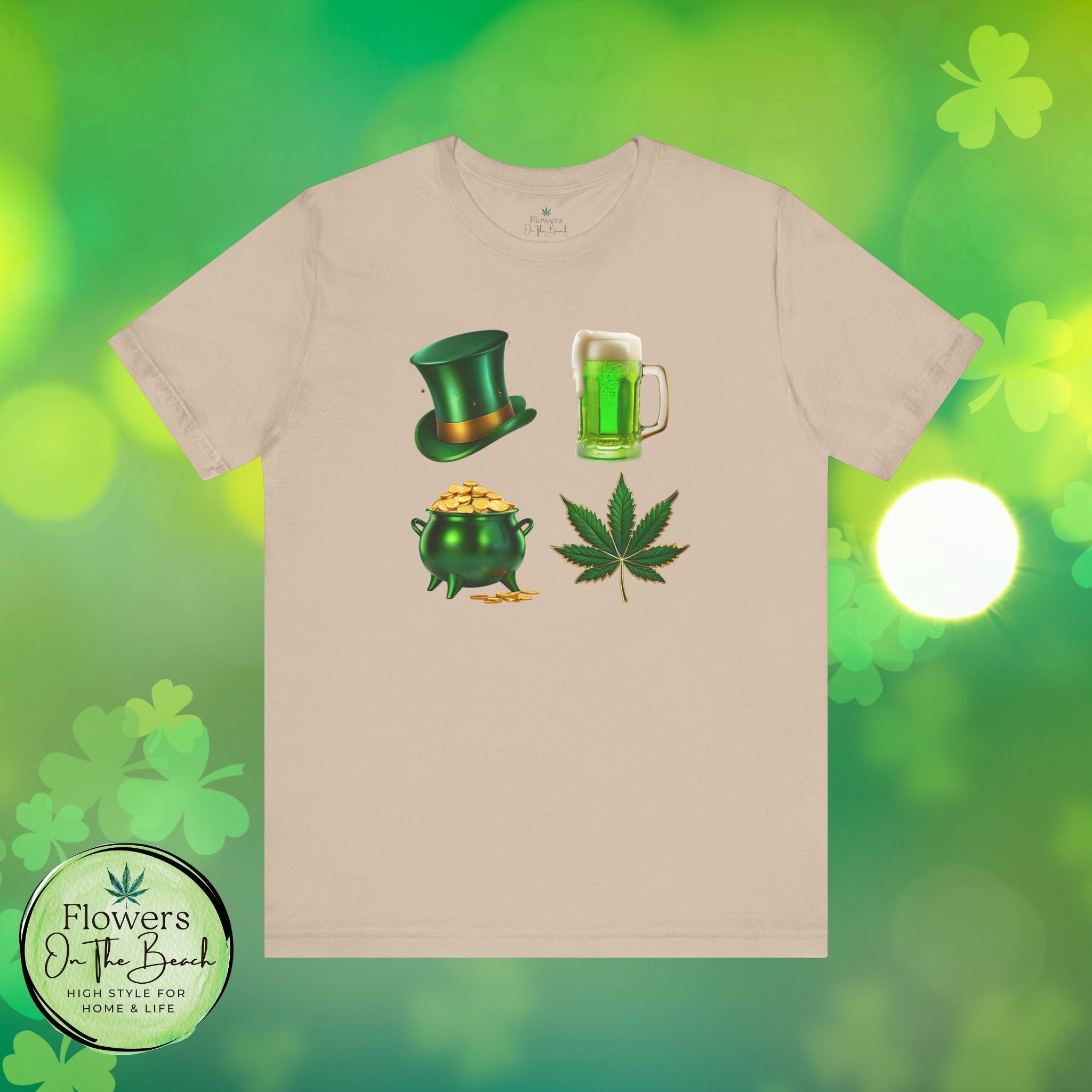 Weed St Patrick's Day Stoner Tee